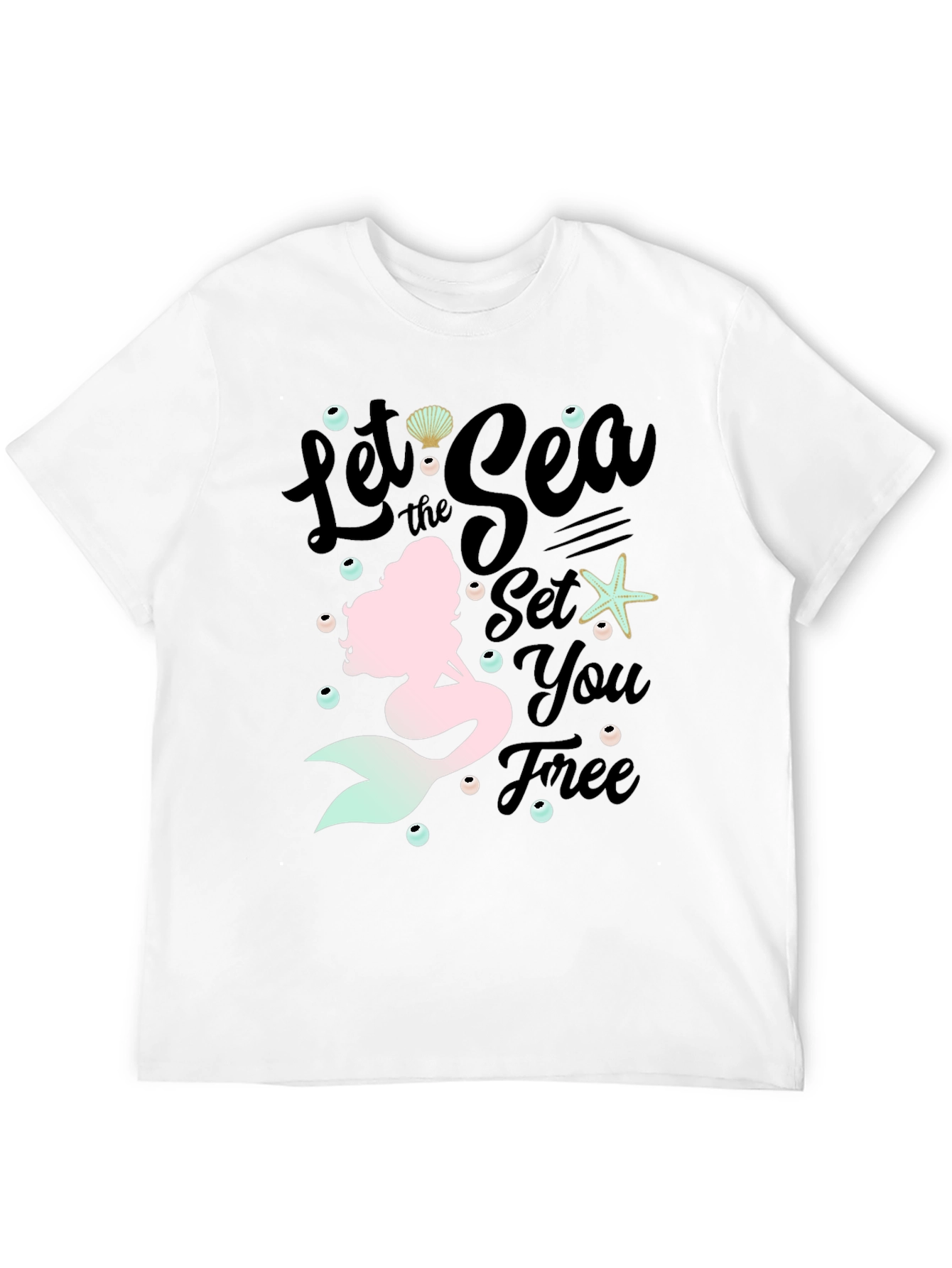 Let The Sea Set You Free Graphic Tee