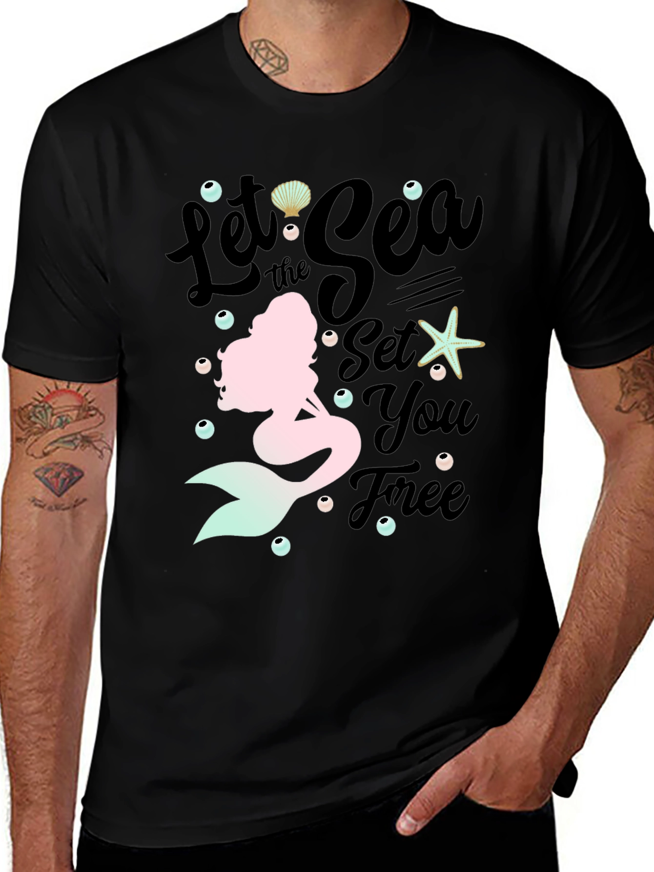 Let The Sea Set You Free Graphic Tee
