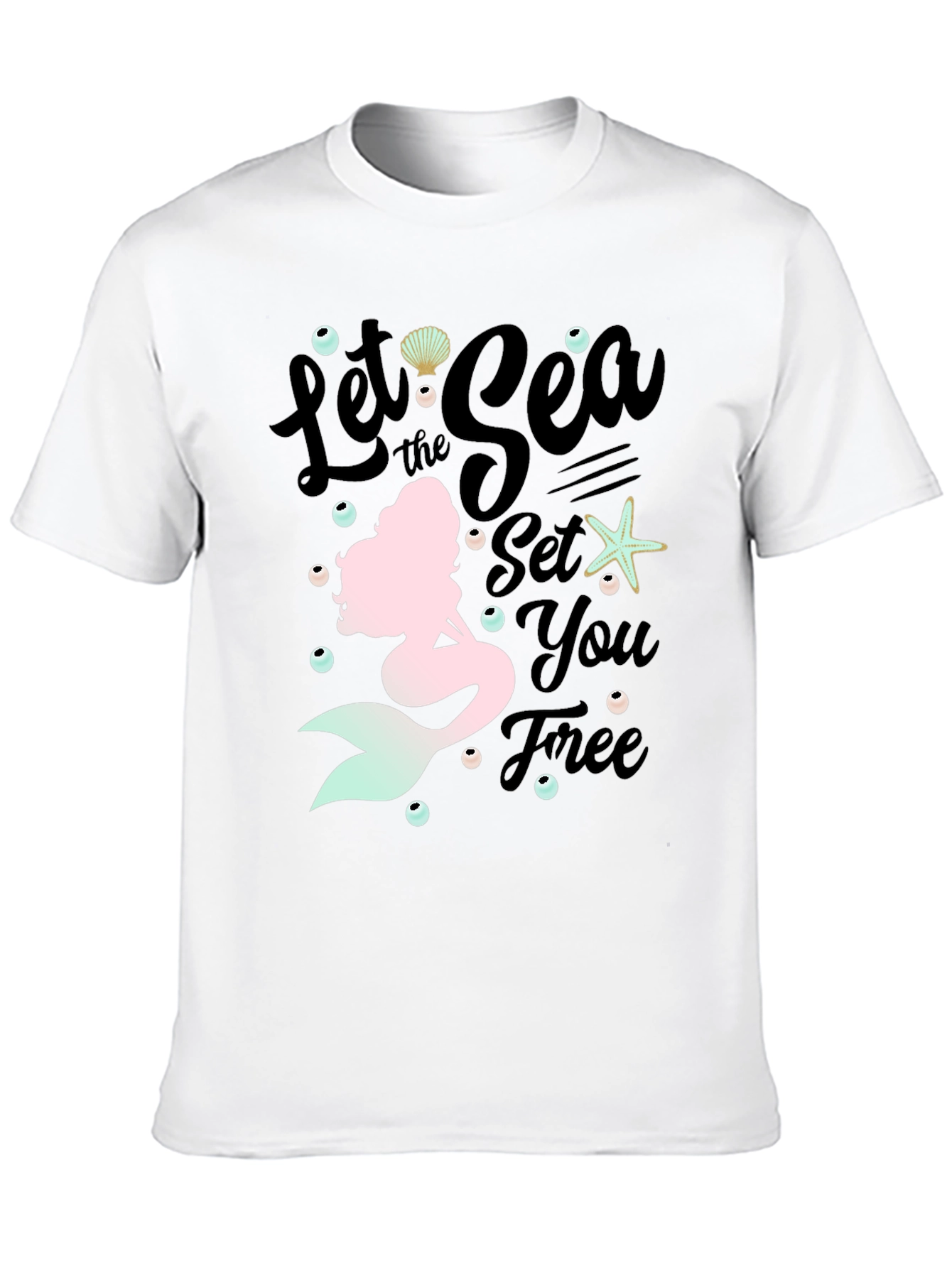 Let The Sea Set You Free Graphic Tee