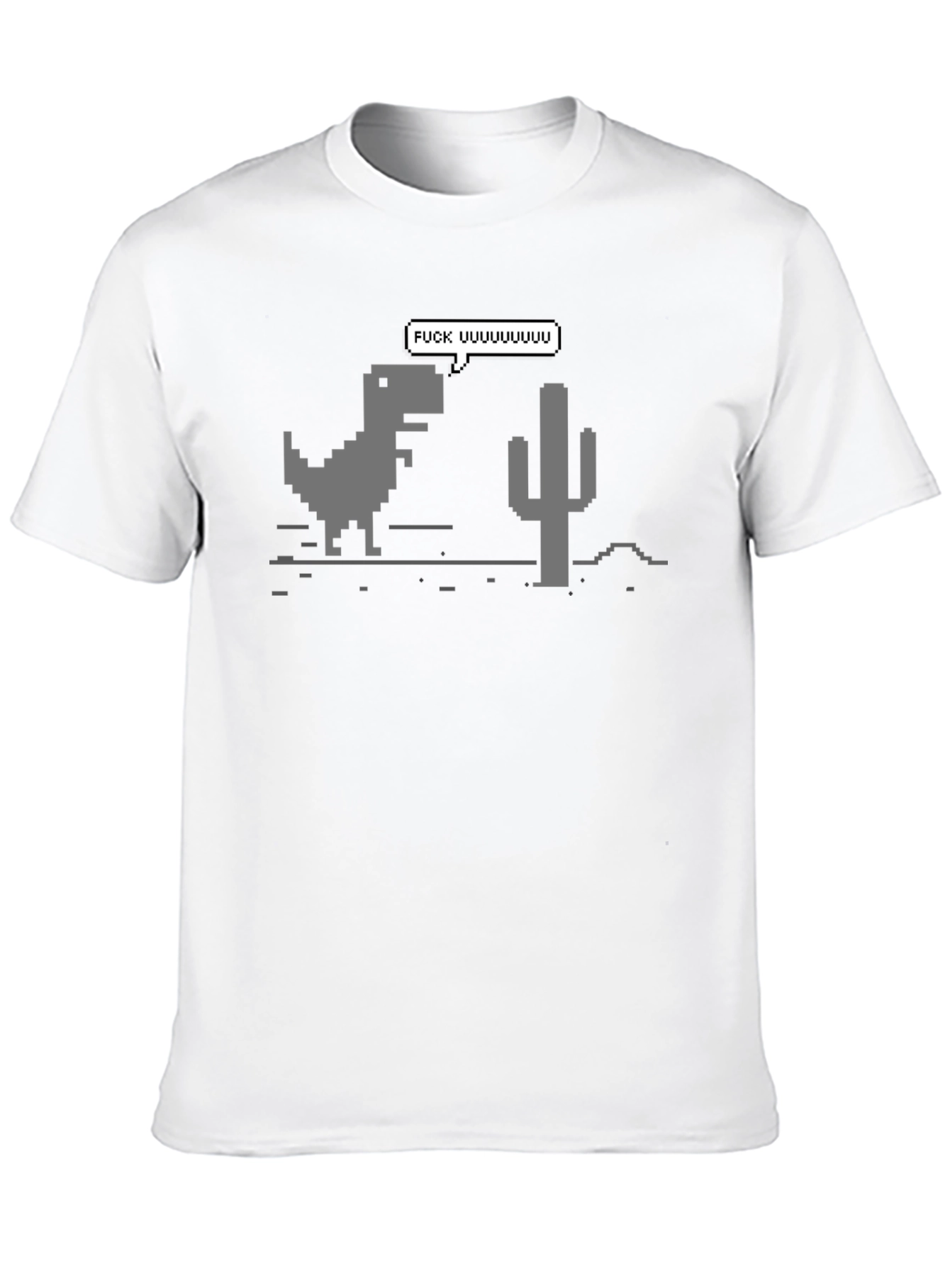 Pixel Dino T-Shirt - Gamer Humor Tee