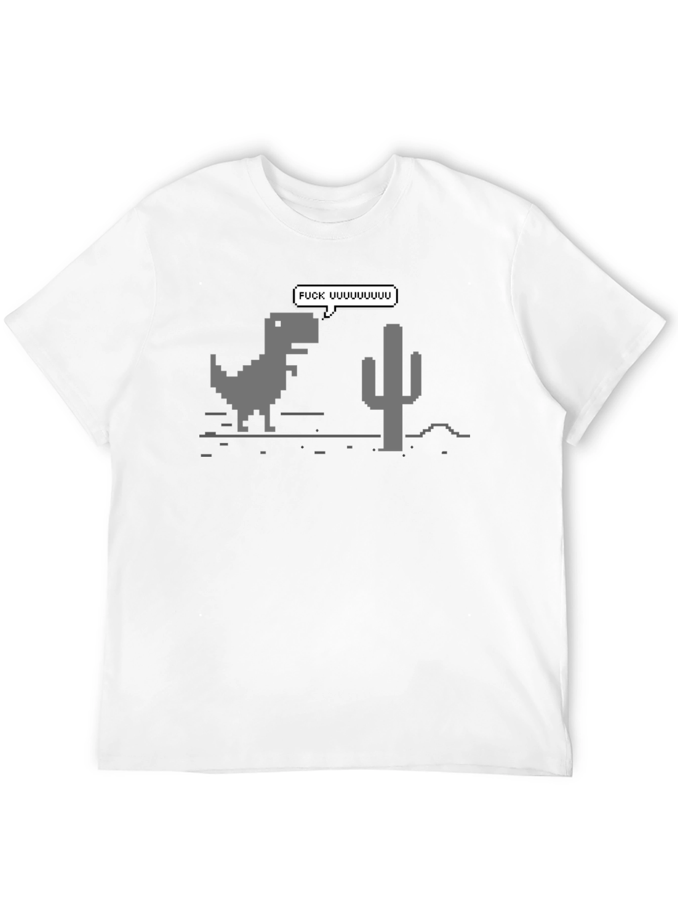 Pixel Dino T-Shirt - Gamer Humor Tee