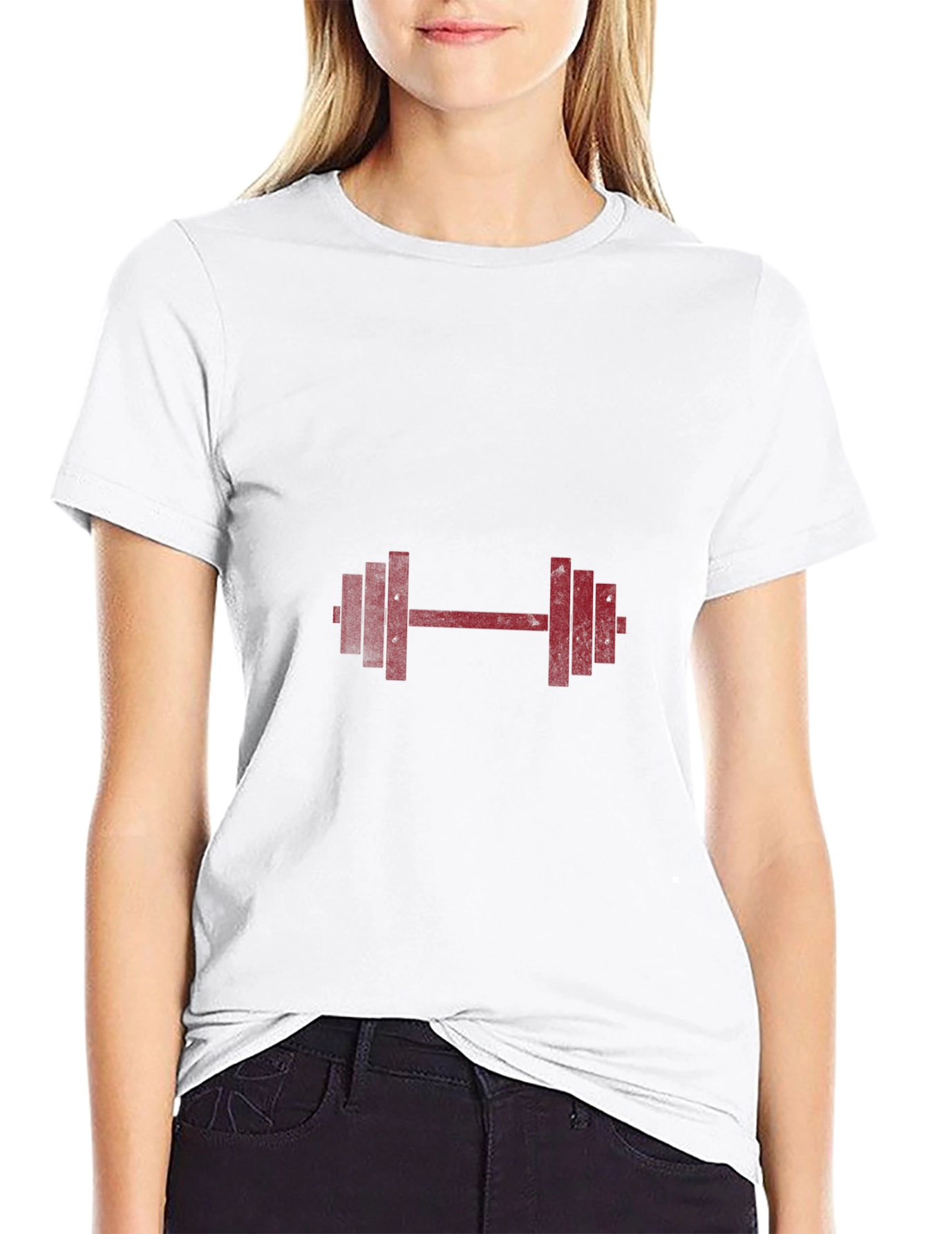 Mens Black Graphic T-Shirt - Workout Design