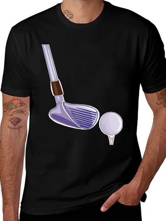 Golf Club & Ball Graphic Tee