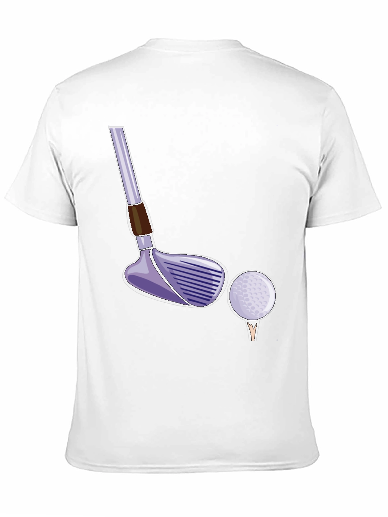 Golf Club & Ball Graphic Tee