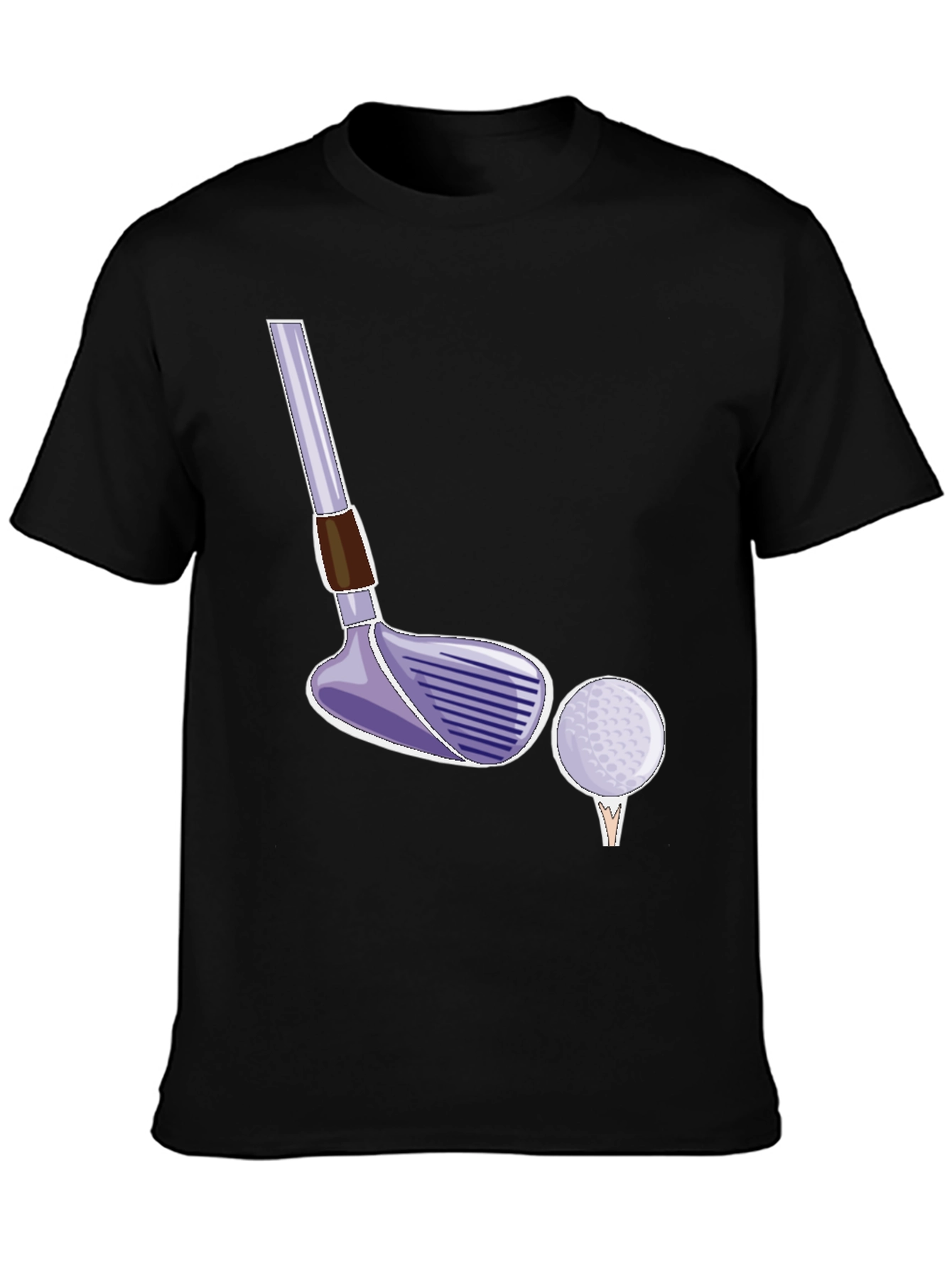 Golf Club & Ball Graphic Tee