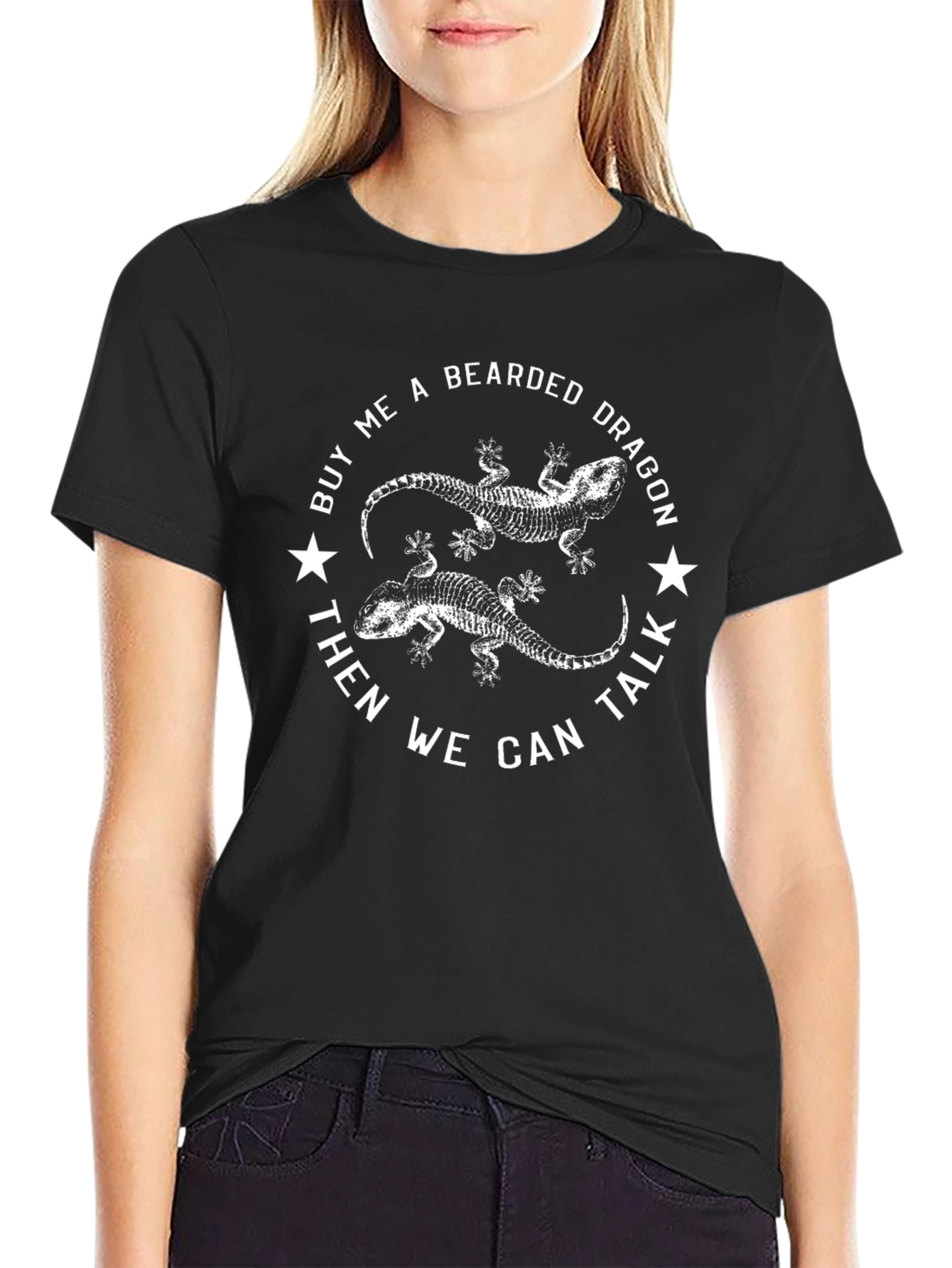 Bearded Dragon Lover T-Shirt Funny Reptile Pet Owner Tee