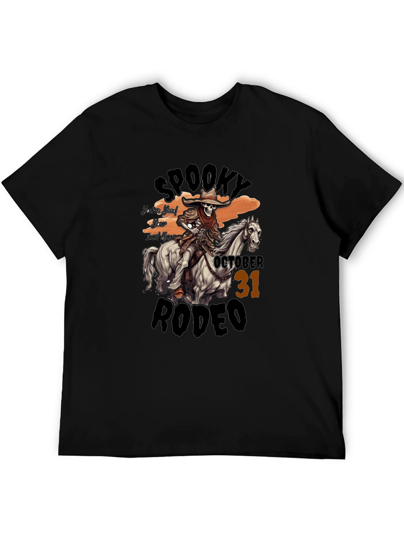 Spooky Rodeo Halloween T-Shirt