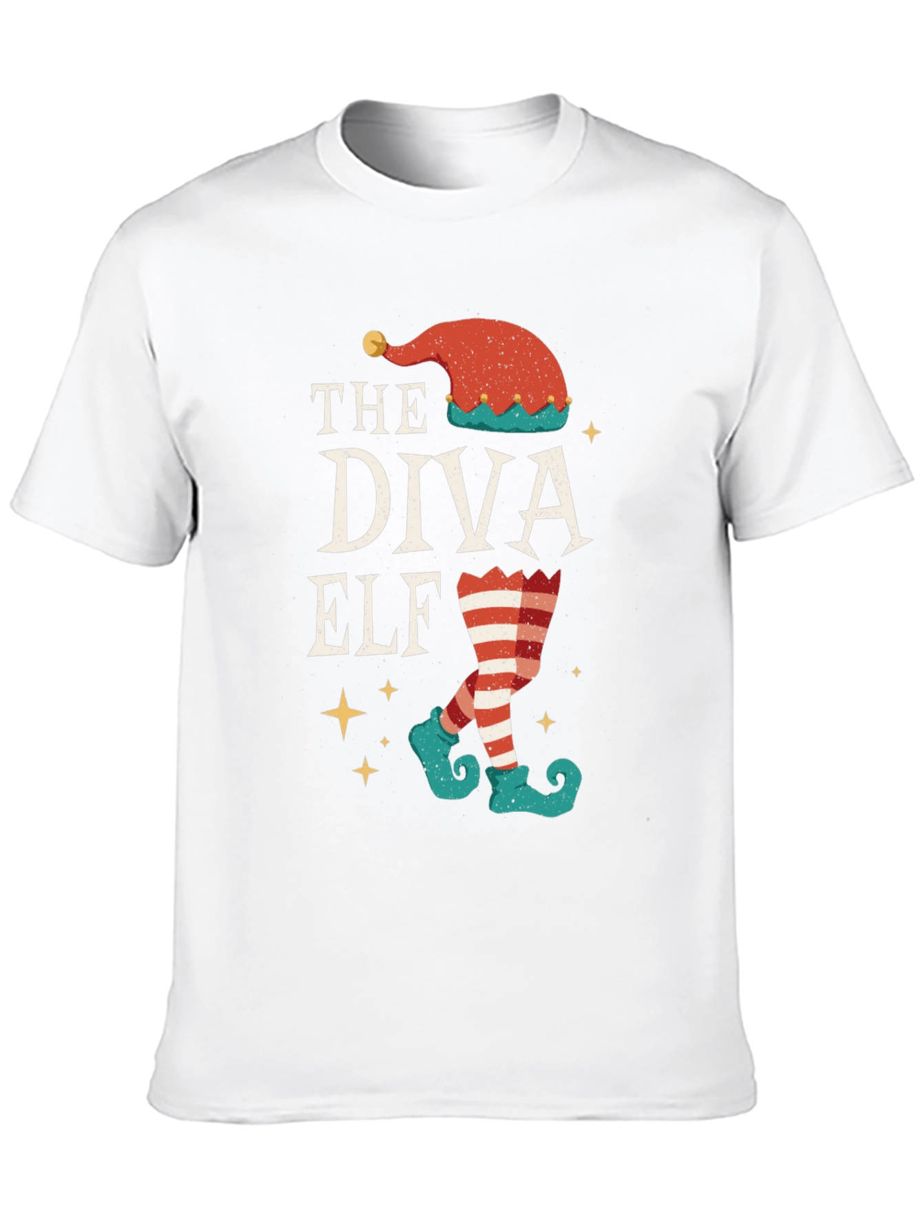 The Diva Elf Christmas T-Shirt