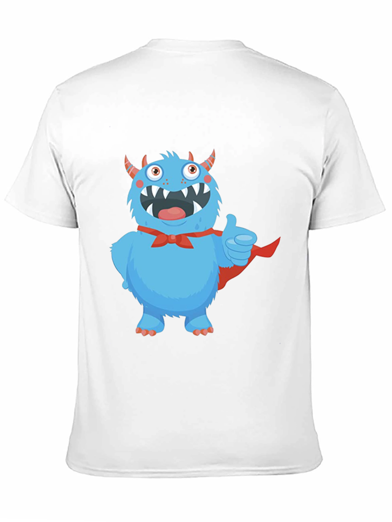 Monster Graphic T-Shirt - Black Cotton Tee