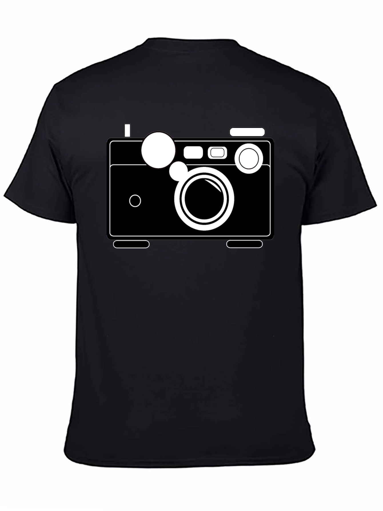 Retro Camera Graphic T-Shirt - Classic Style