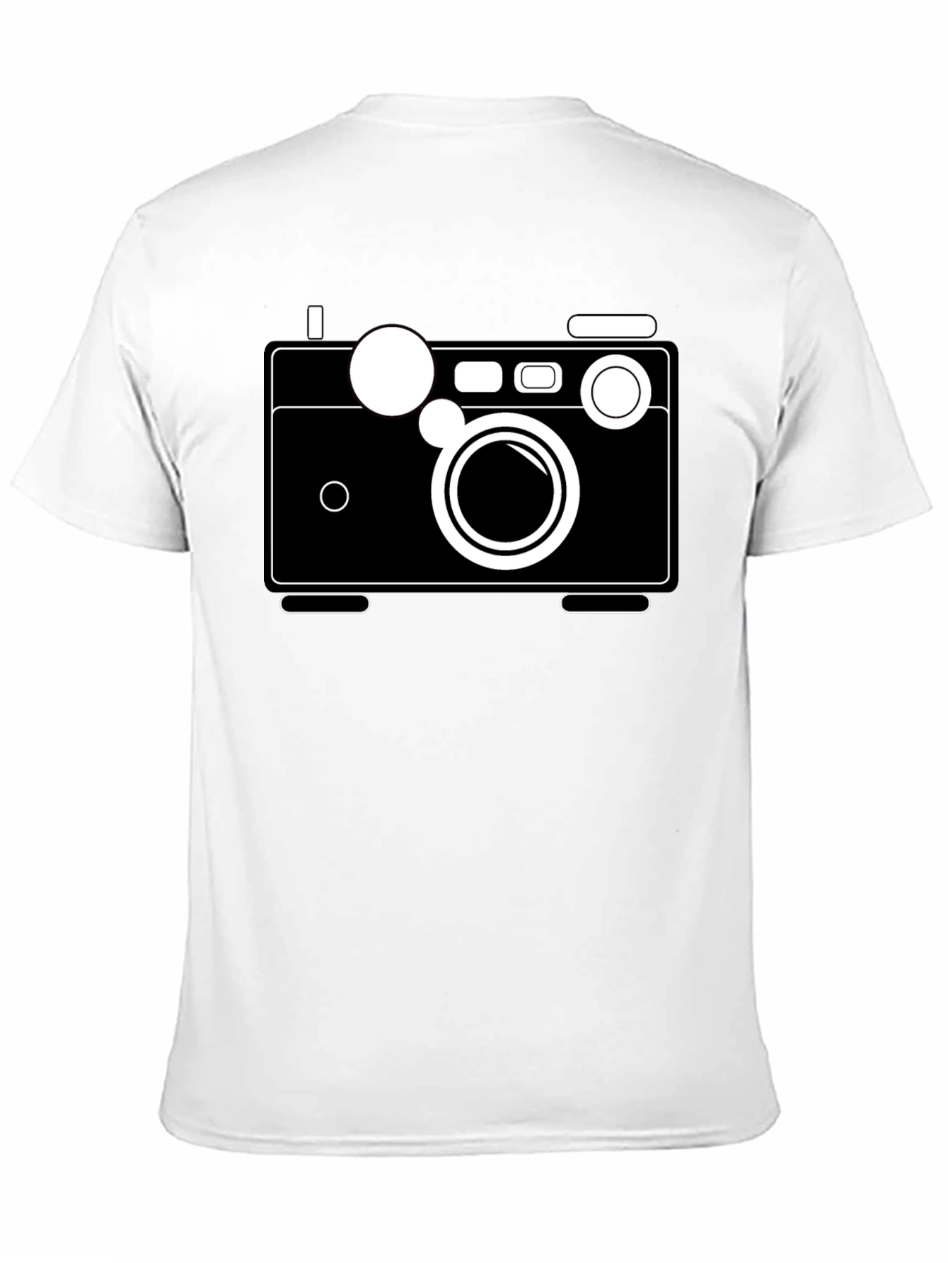 Retro Camera Graphic T-Shirt - Classic Style