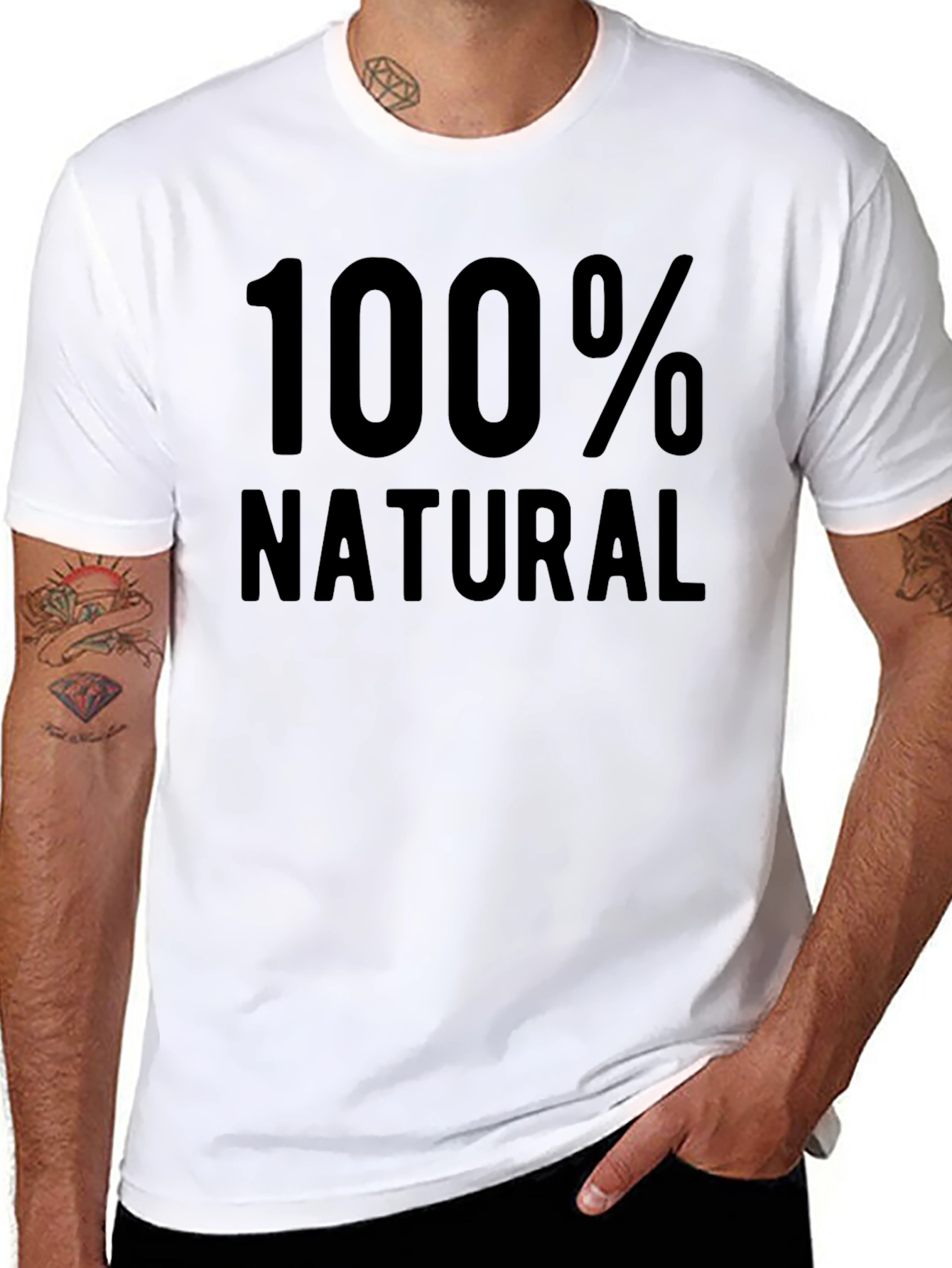 100% Natural Graphic Tee