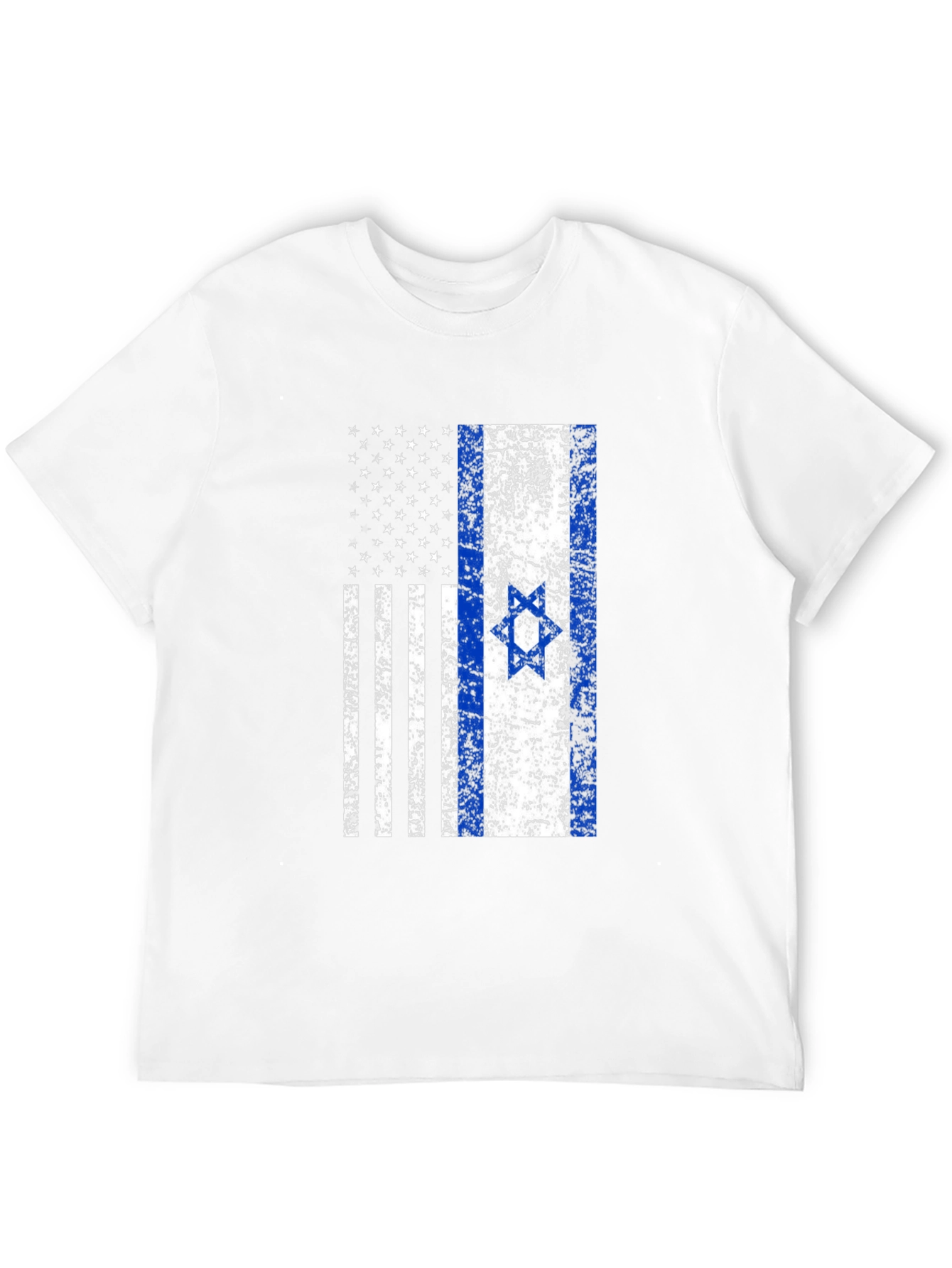 USA Israel Flag Graphic T-Shirt