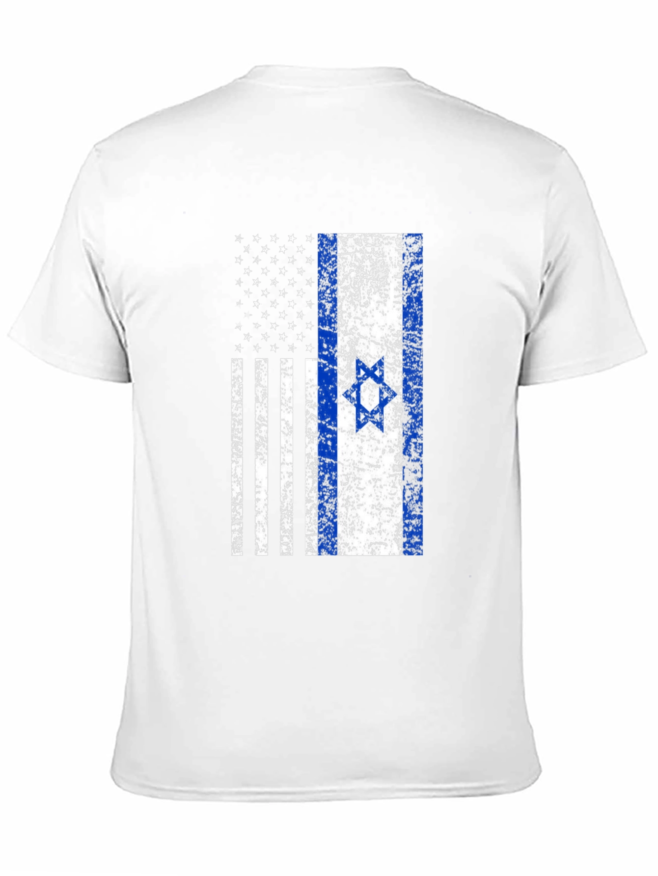 USA Israel Flag Graphic T-Shirt