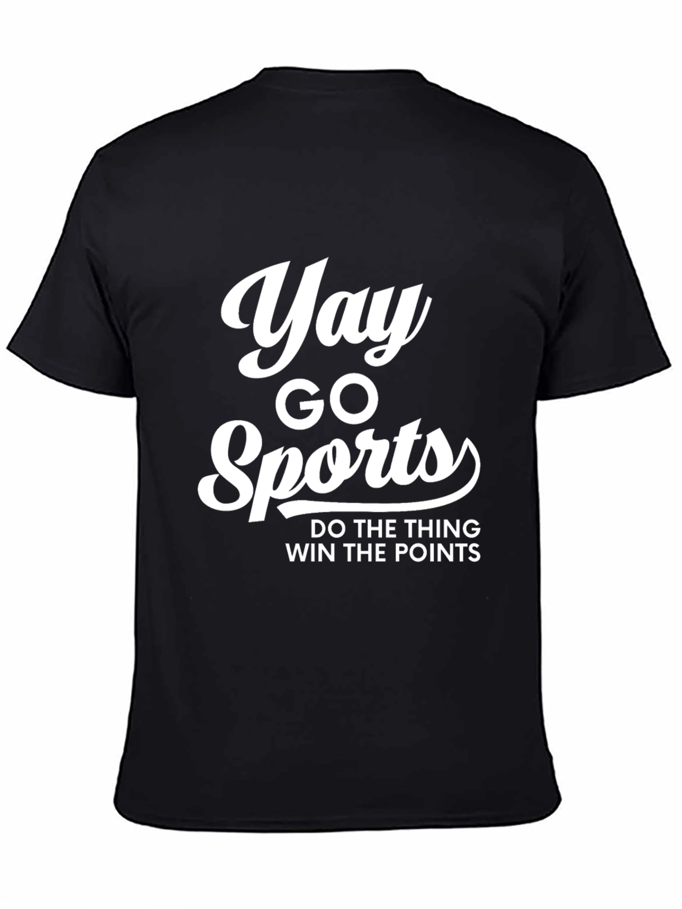 Yay Go Sports T-Shirt - Funny Athletic Tee