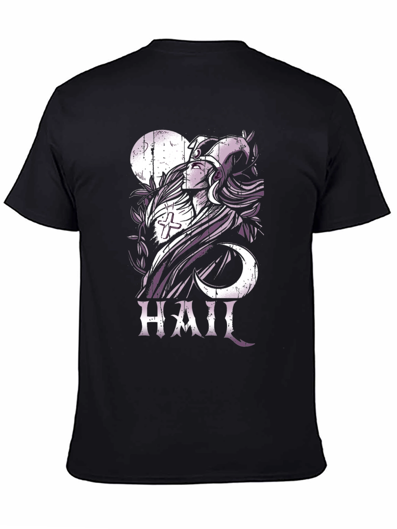 Occult Hail Graphic Black T-Shirt