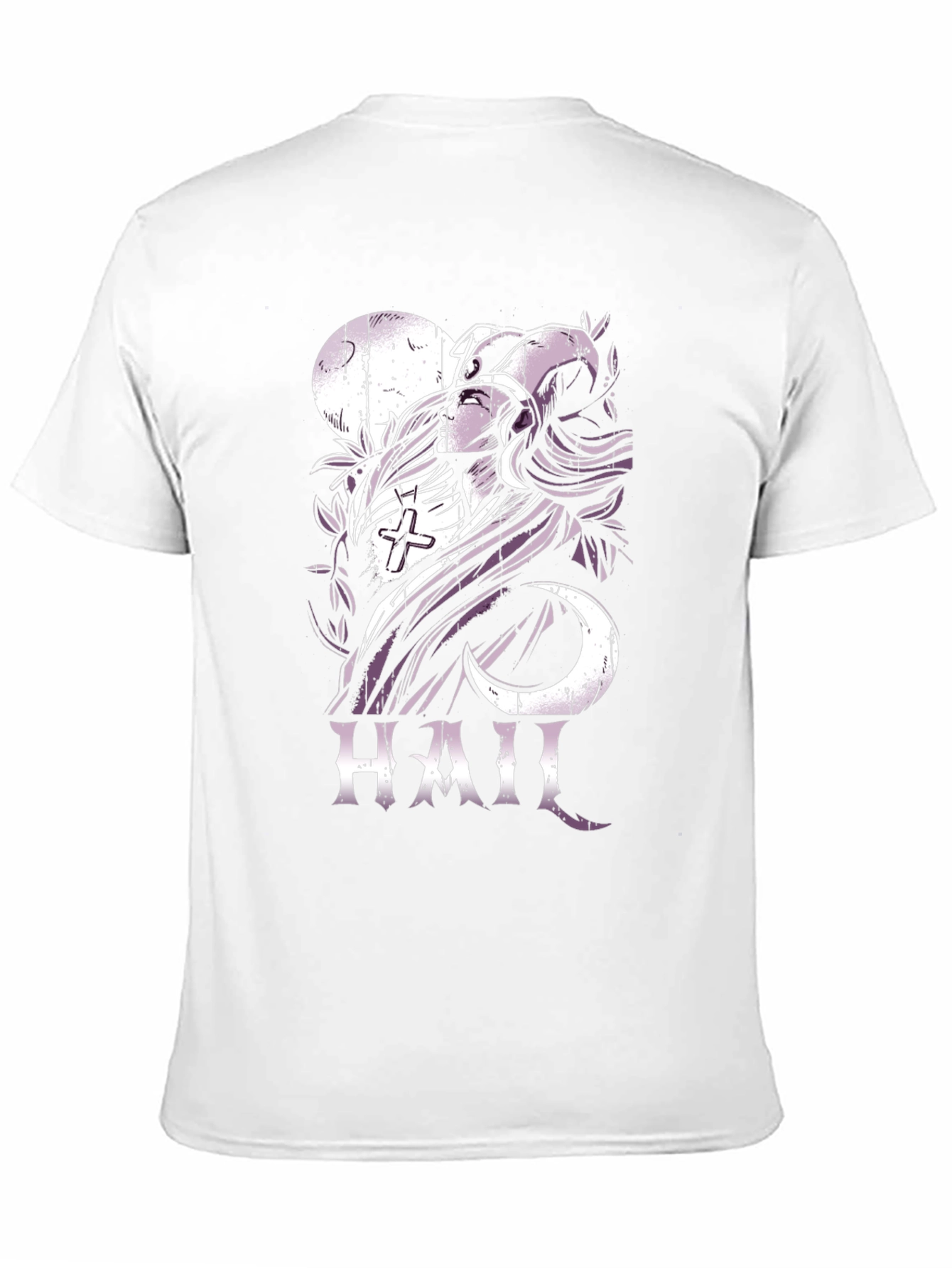 Occult Hail Graphic Black T-Shirt
