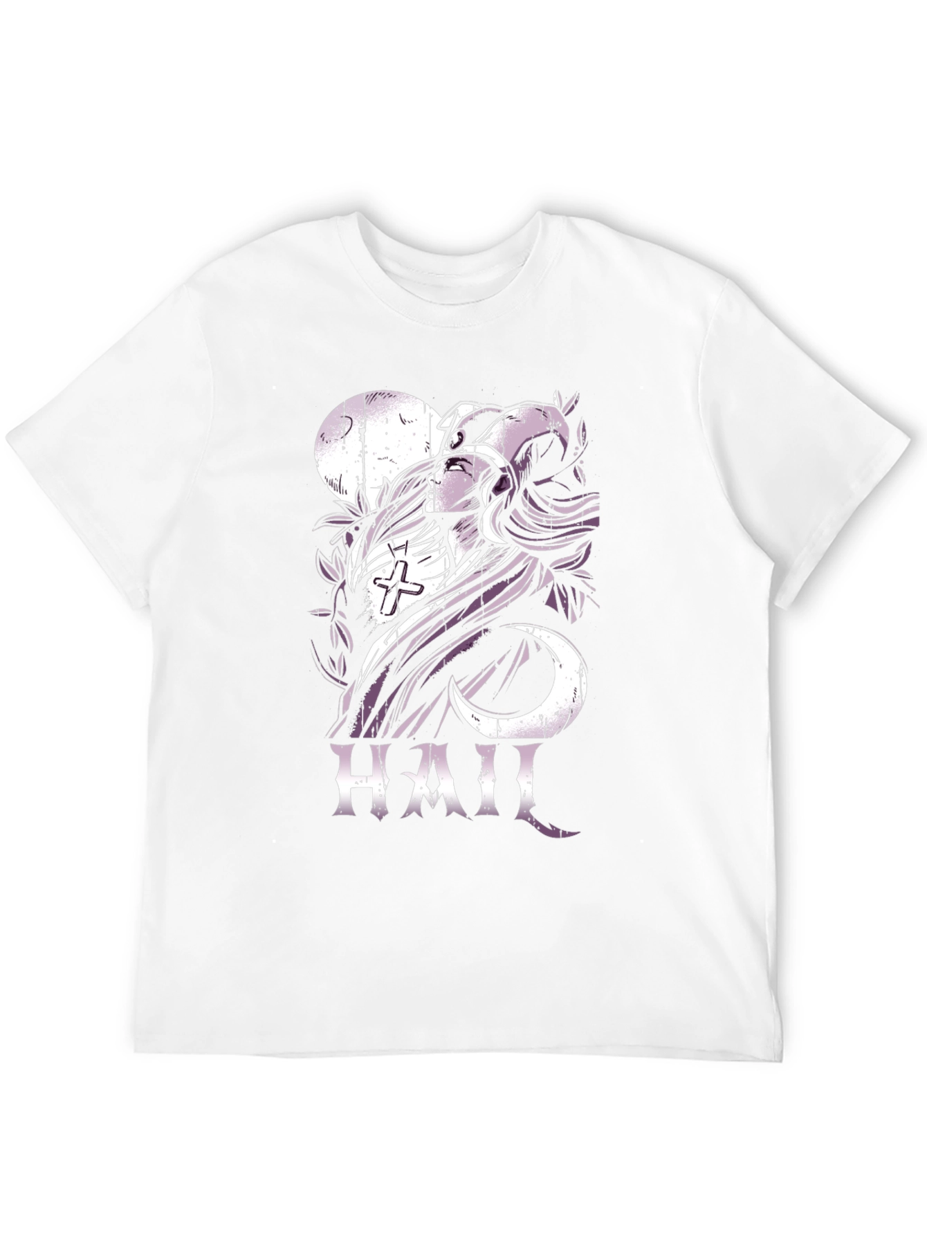 Occult Hail Graphic Black T-Shirt