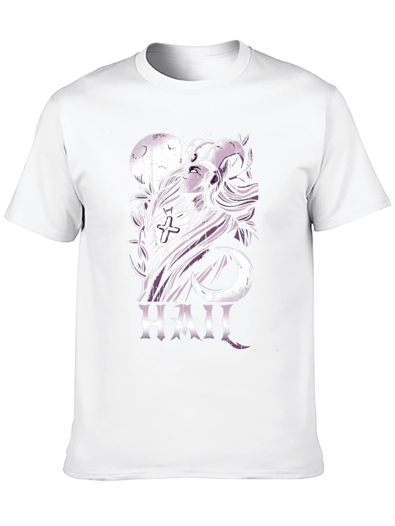Occult Hail Graphic Black T-Shirt