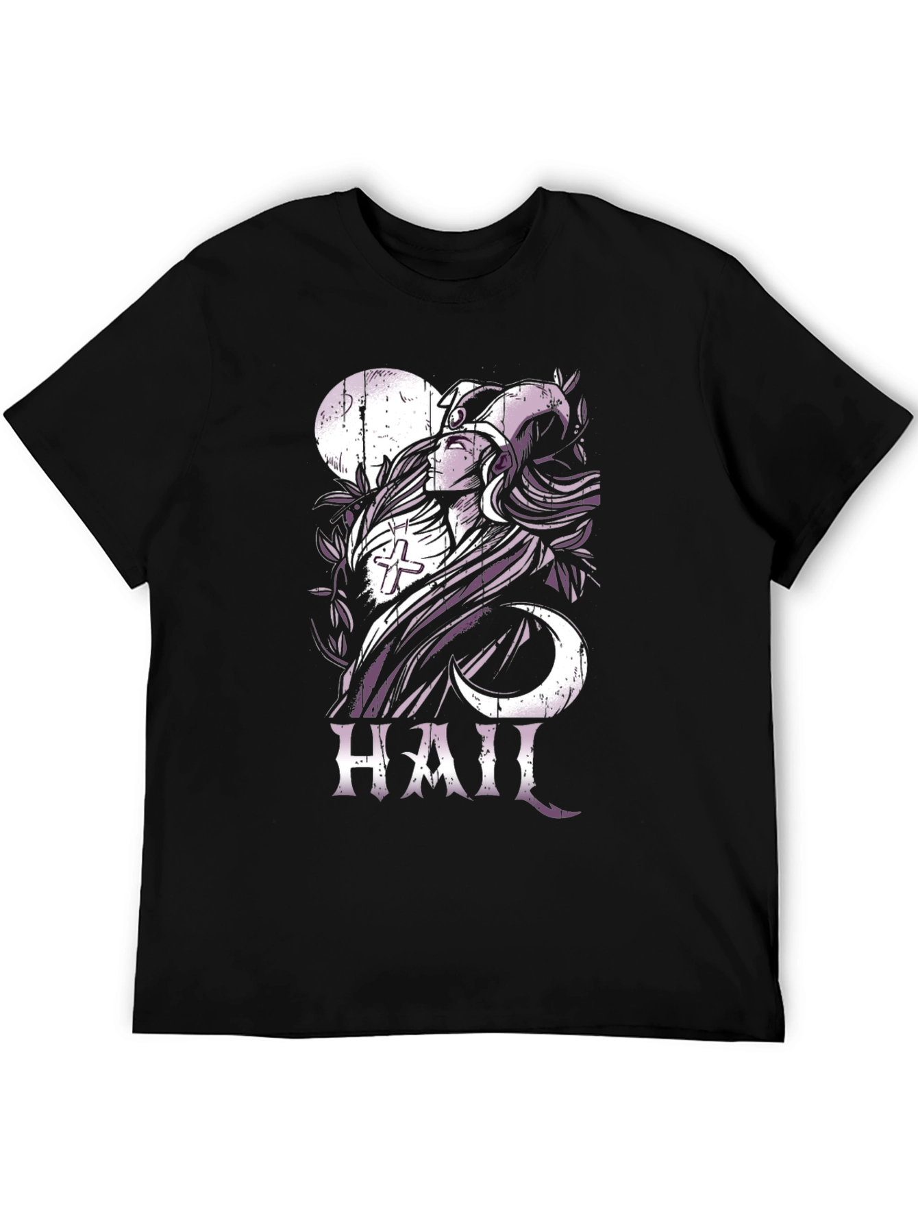 Occult Hail Graphic Black T-Shirt