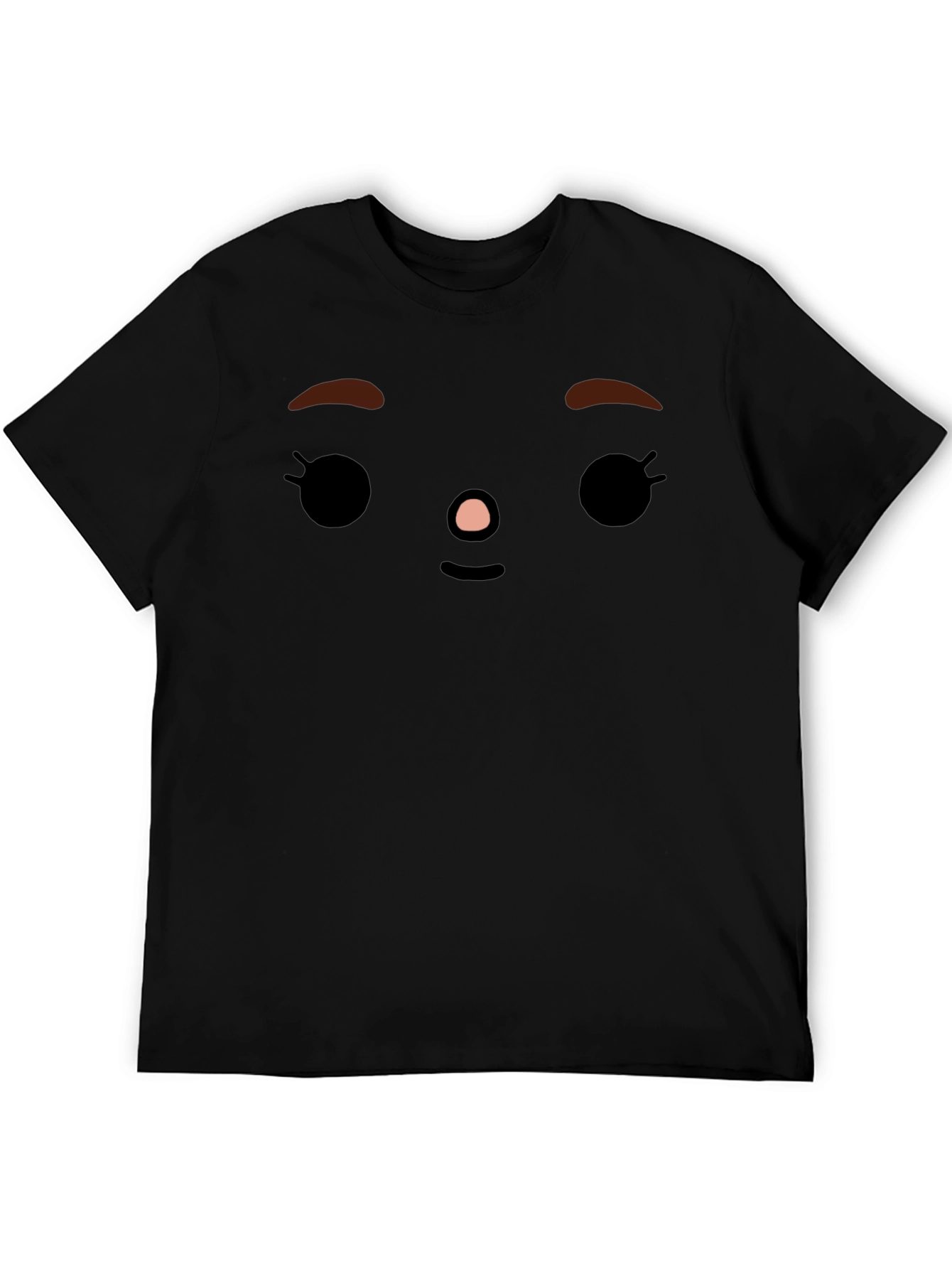 Toca Boca Face Graphic Black T-Shirt