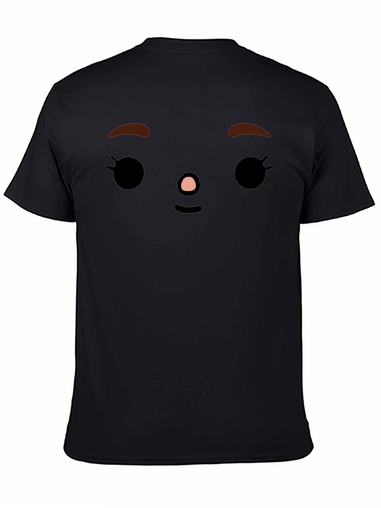 Toca Boca Face Graphic Black T-Shirt