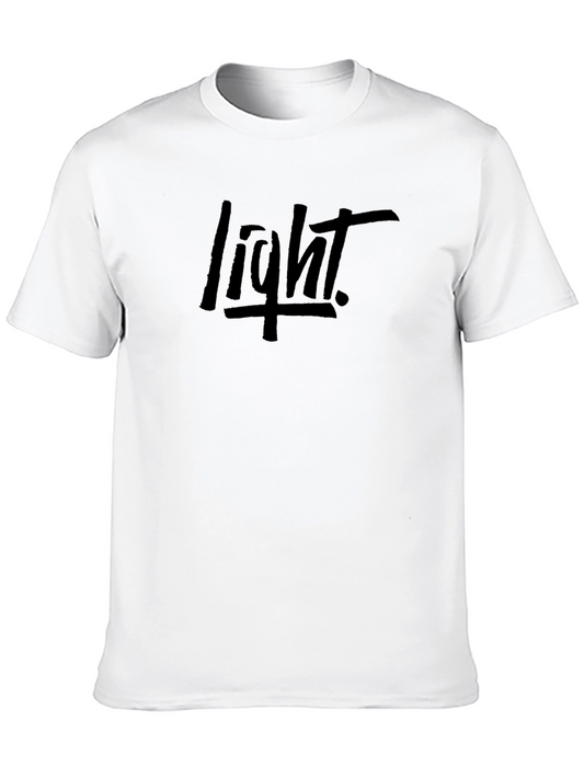 Mens Black light Graphic Tee