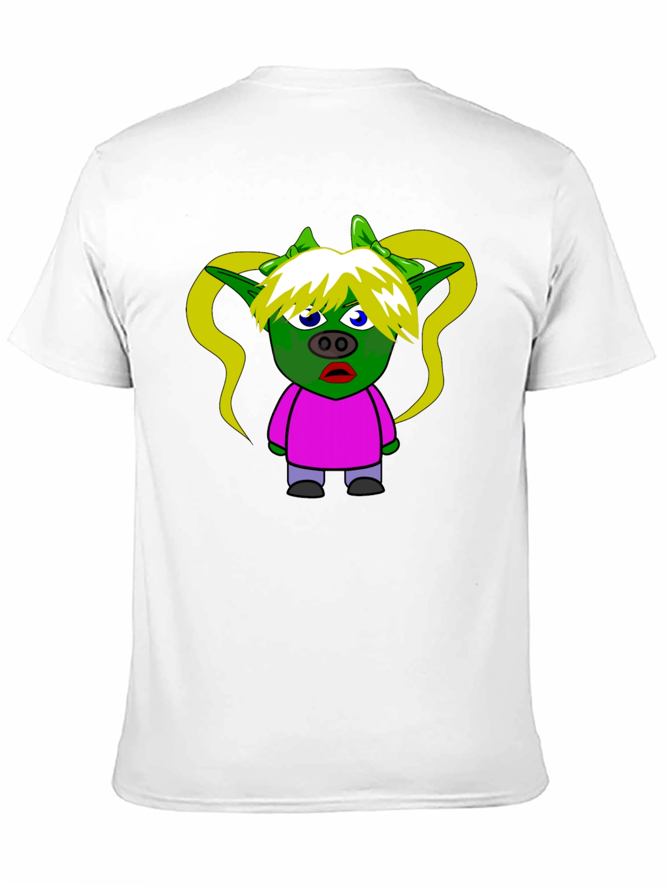 Cartoon Goblin T-Shirt - Black