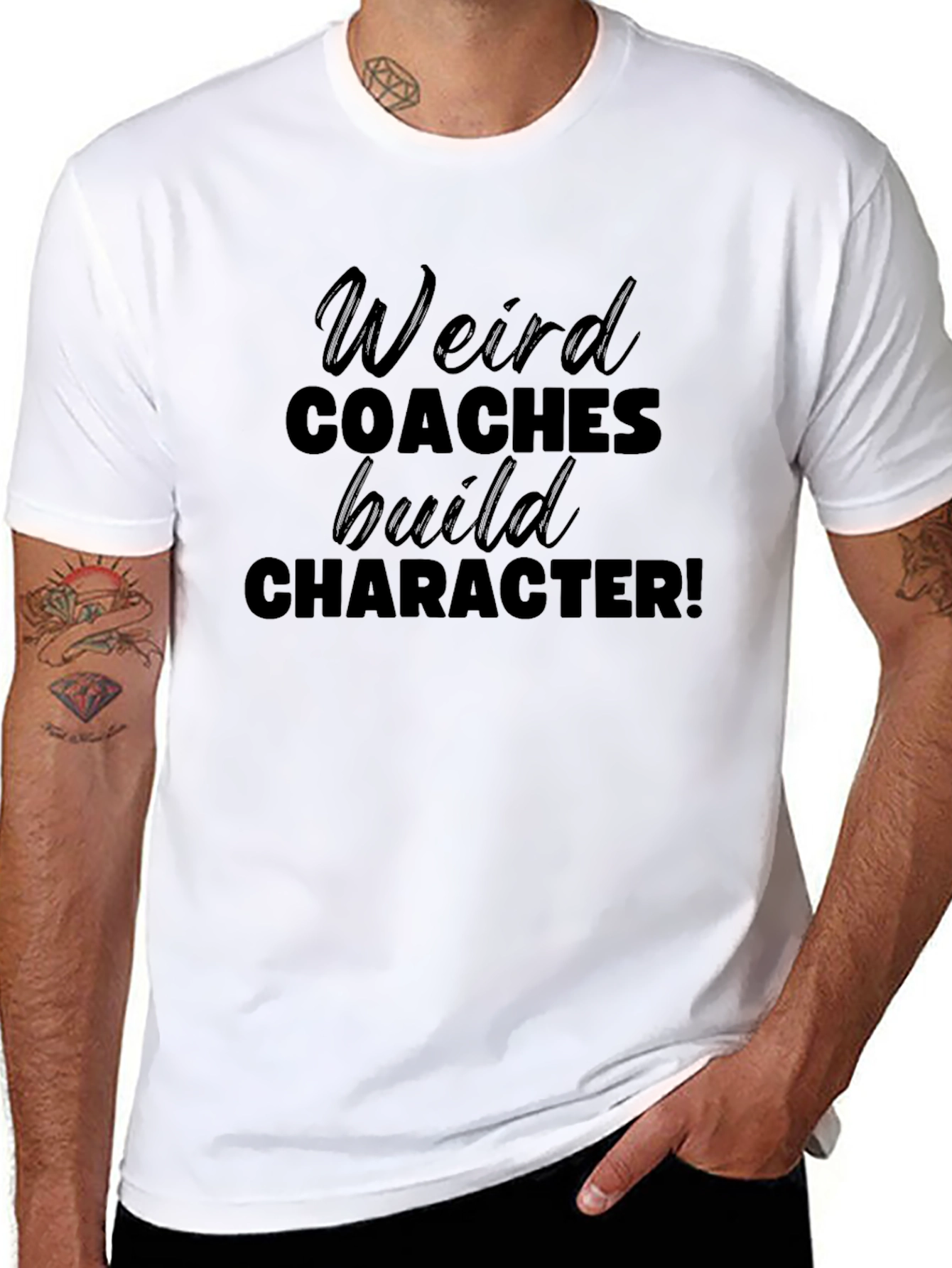 Weird Coaches Build Character T-Shirt
