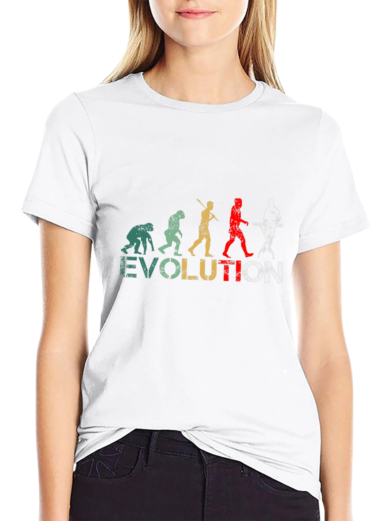 Evolution Keyboardist Mens T-Shirt