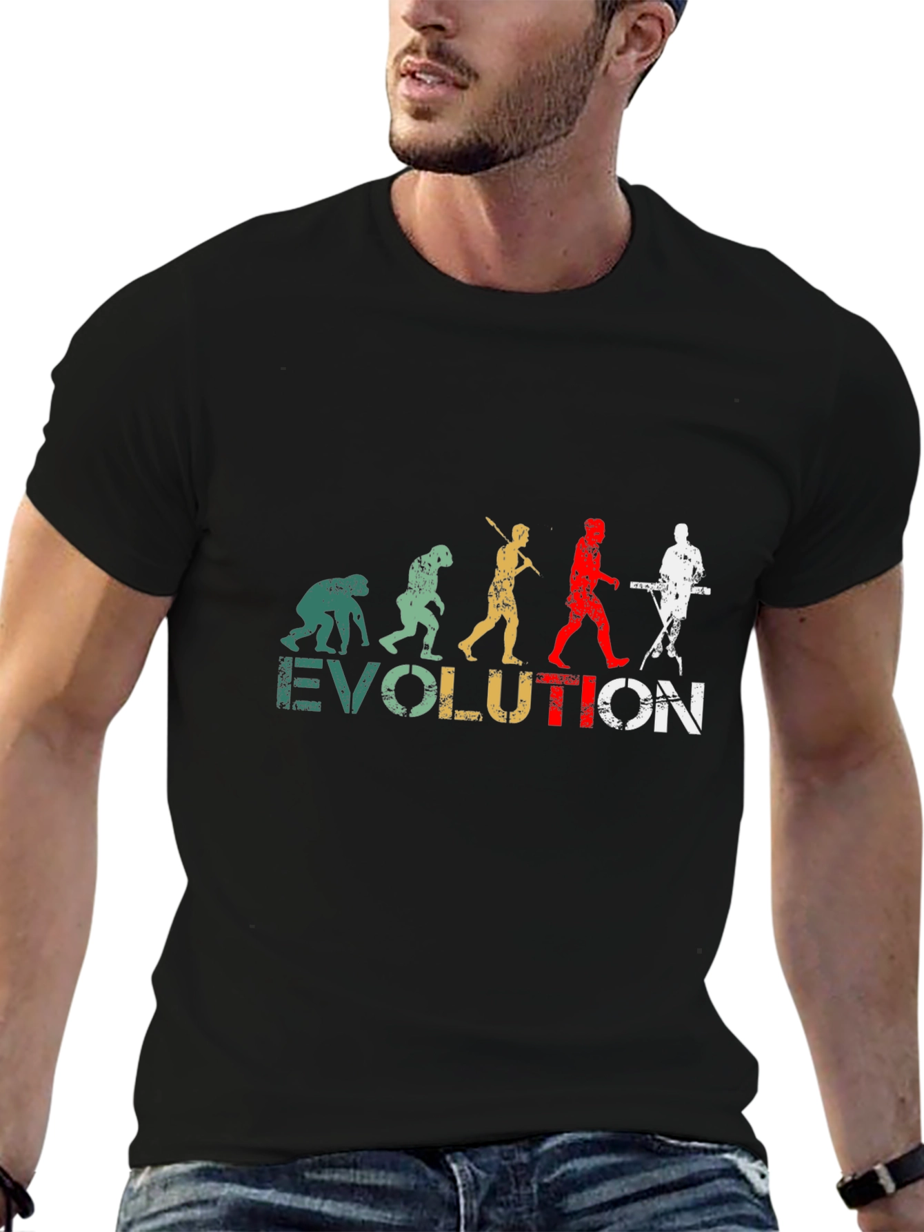 Evolution Keyboardist Mens T-Shirt