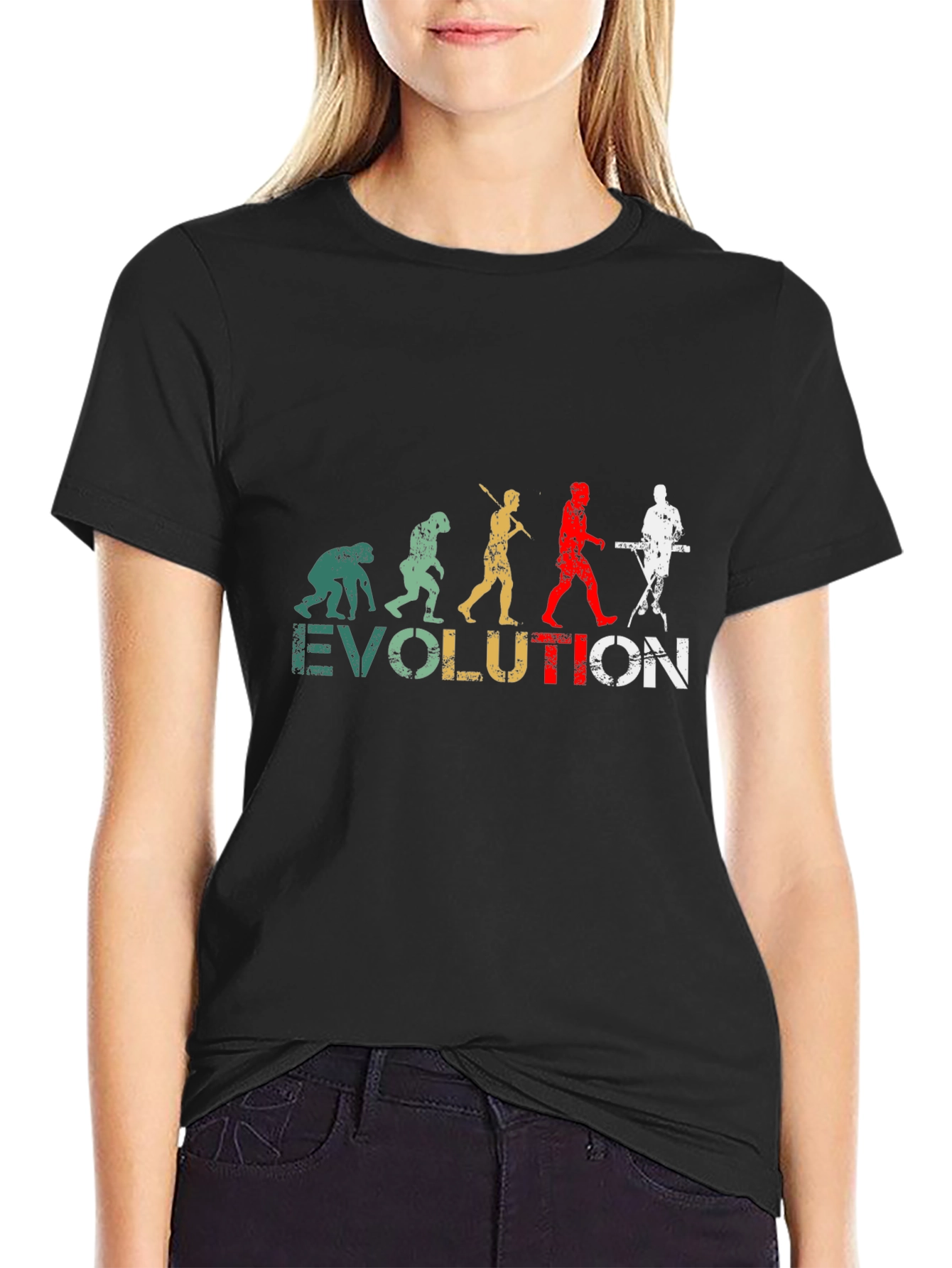 Evolution Keyboardist Mens T-Shirt