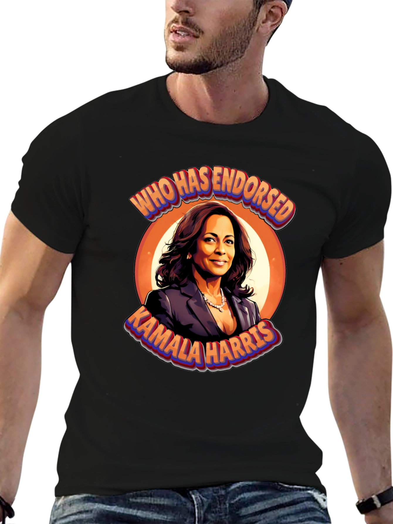 Kamala Harris T-Shirt - Who Has Endorsed