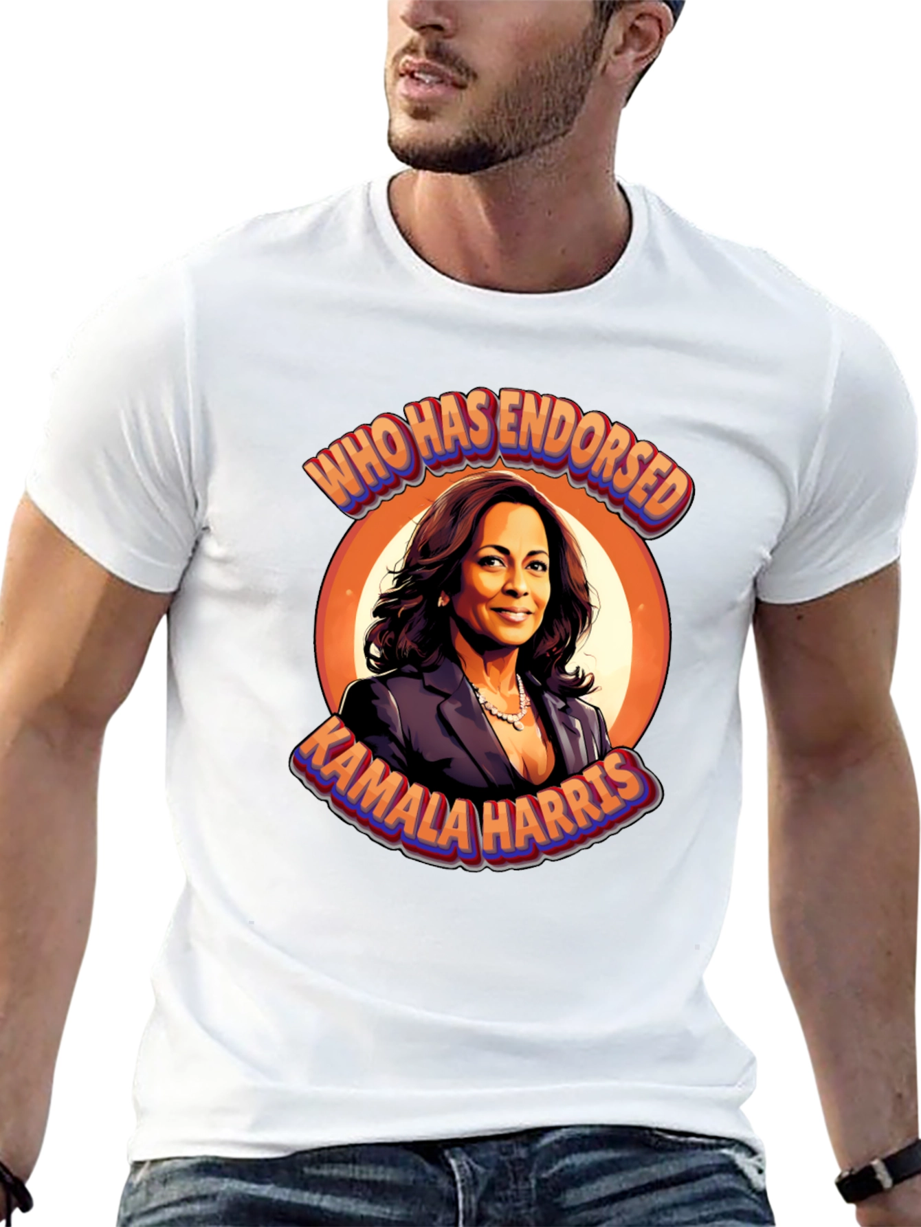 Kamala Harris T-Shirt - Who Has Endorsed