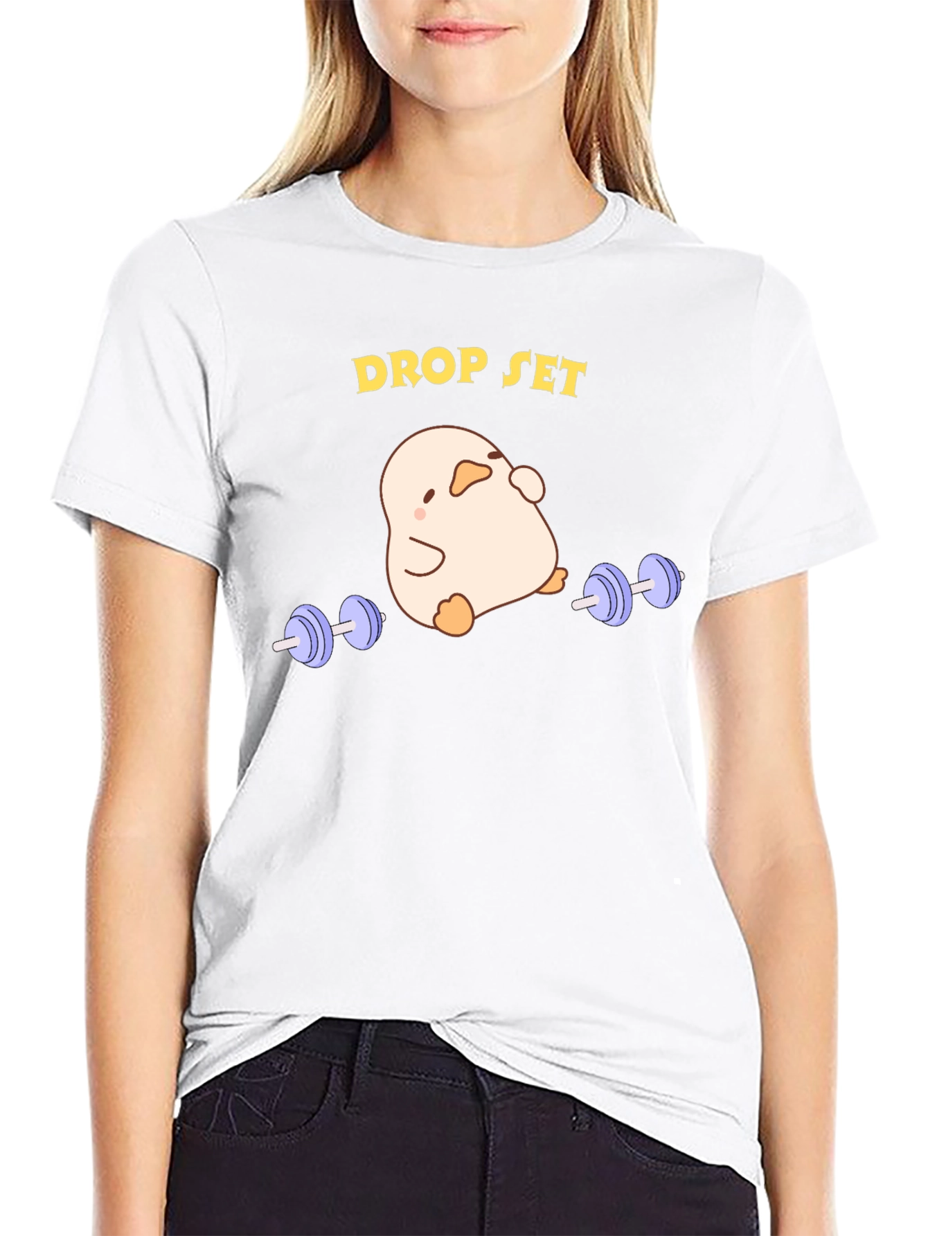 Drop Set Duck Workout T-Shirt