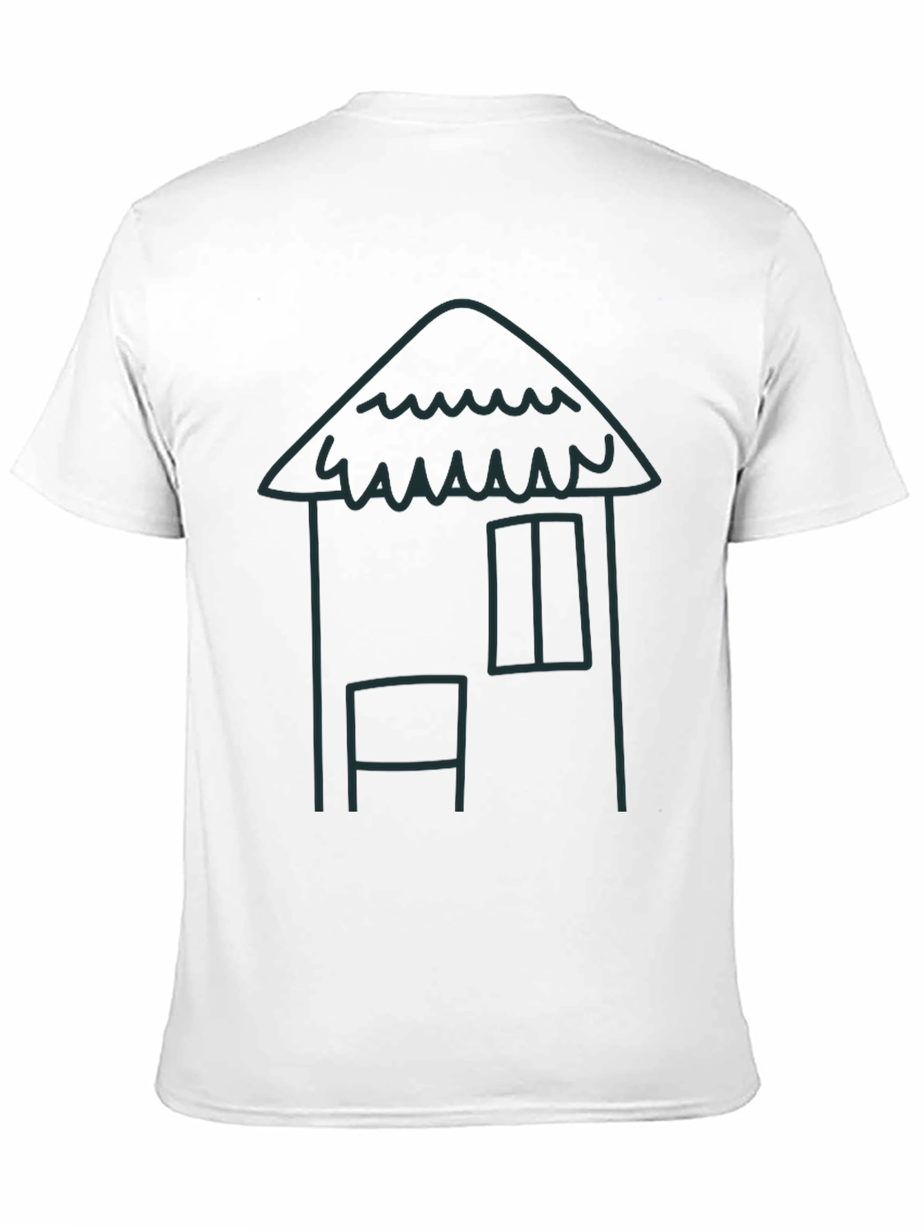 Whimsical House Tee - Casual Comfort