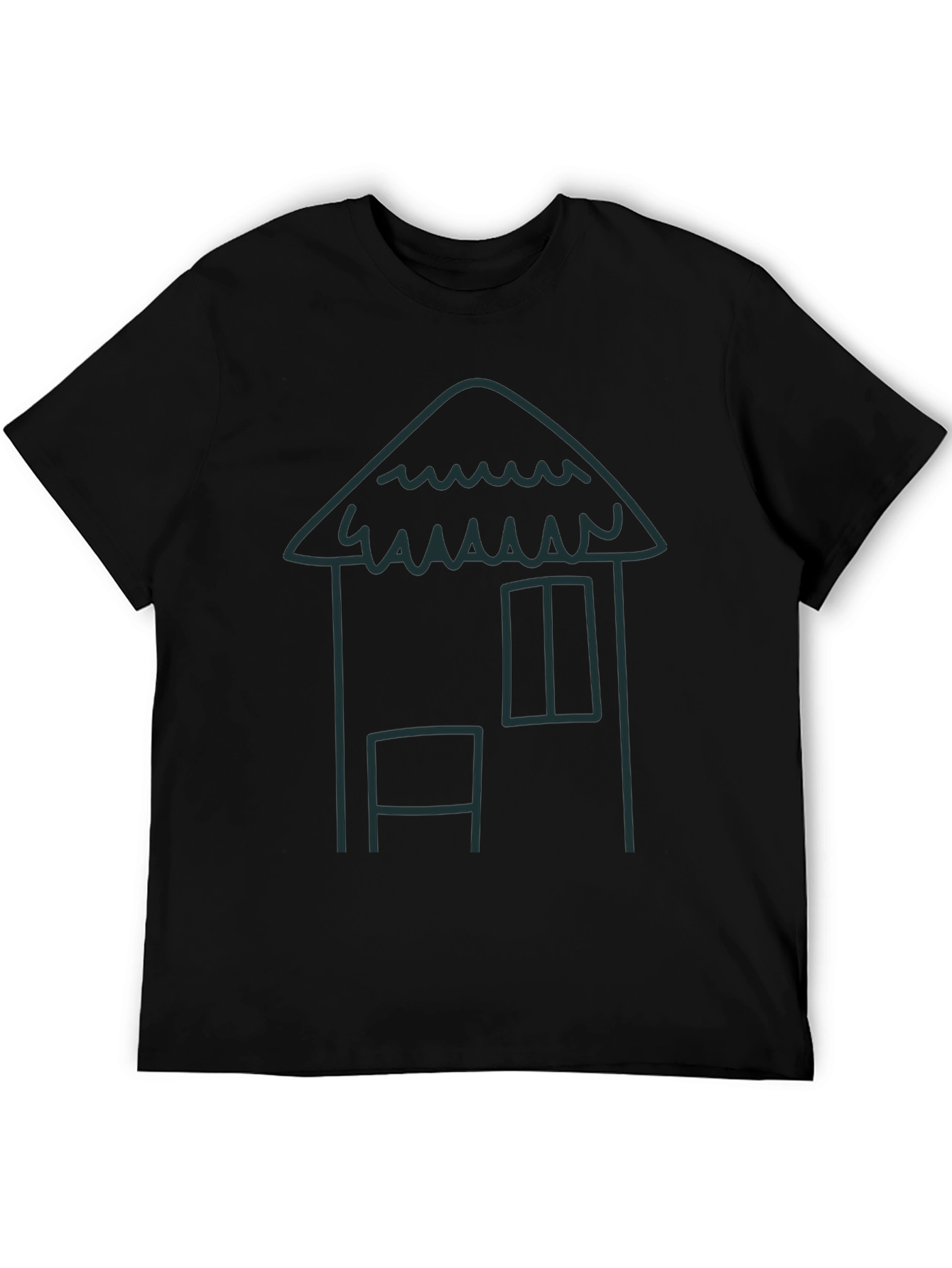Whimsical House Tee - Casual Comfort