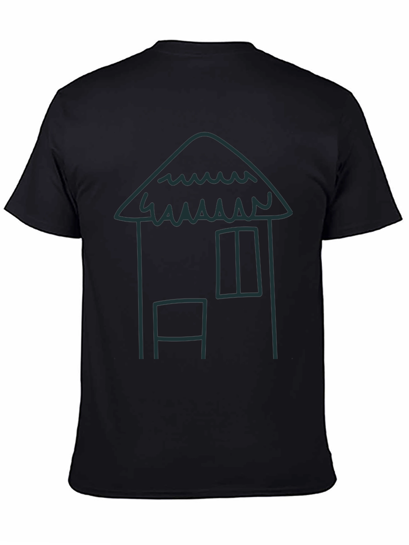 Whimsical House Tee - Casual Comfort