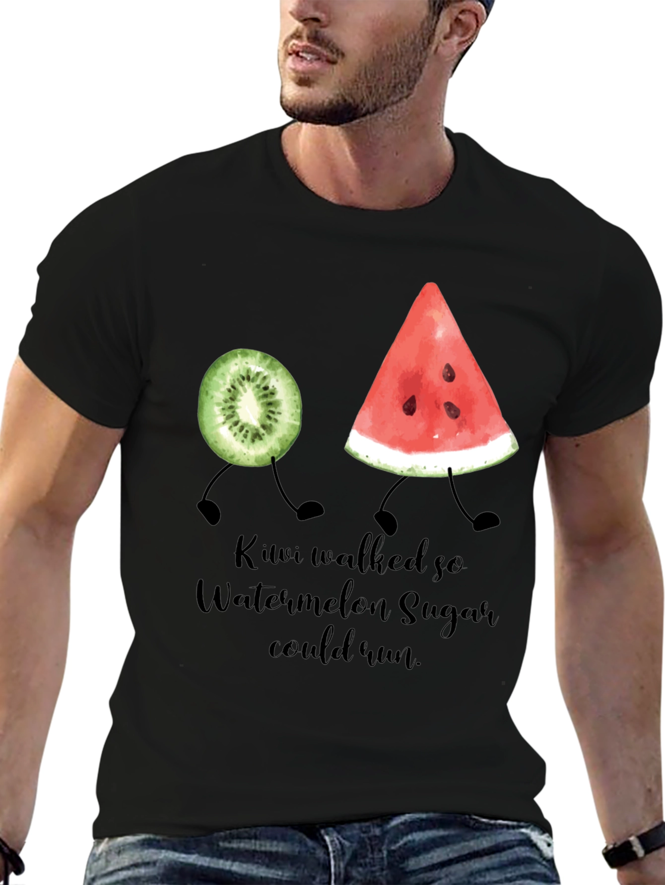 Fruit-Themed Graphic Tee