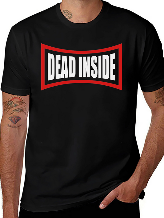 Dead Inside Graphic Tee - Edgy Humor