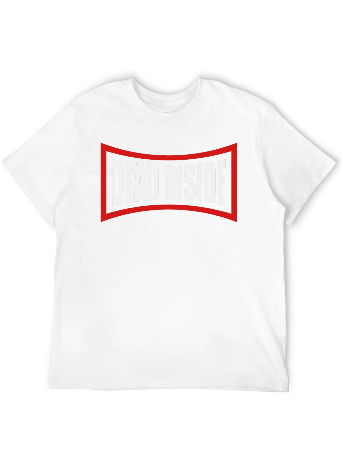 Dead Inside Graphic Tee - Edgy Humor
