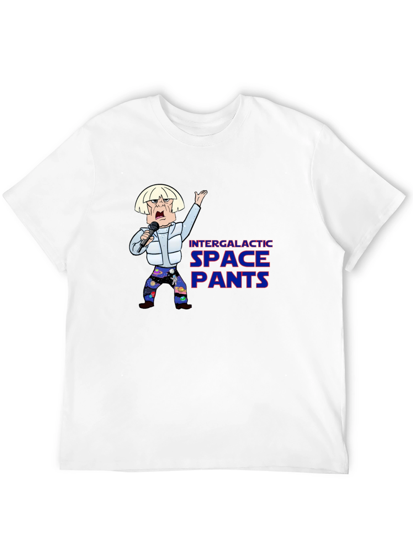 Intergalactic Space Pants T-Shirt