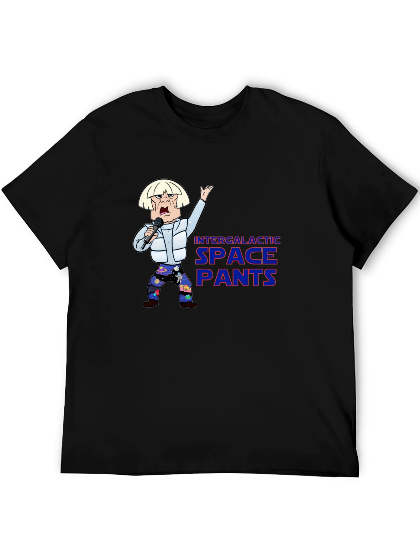 Intergalactic Space Pants T-Shirt