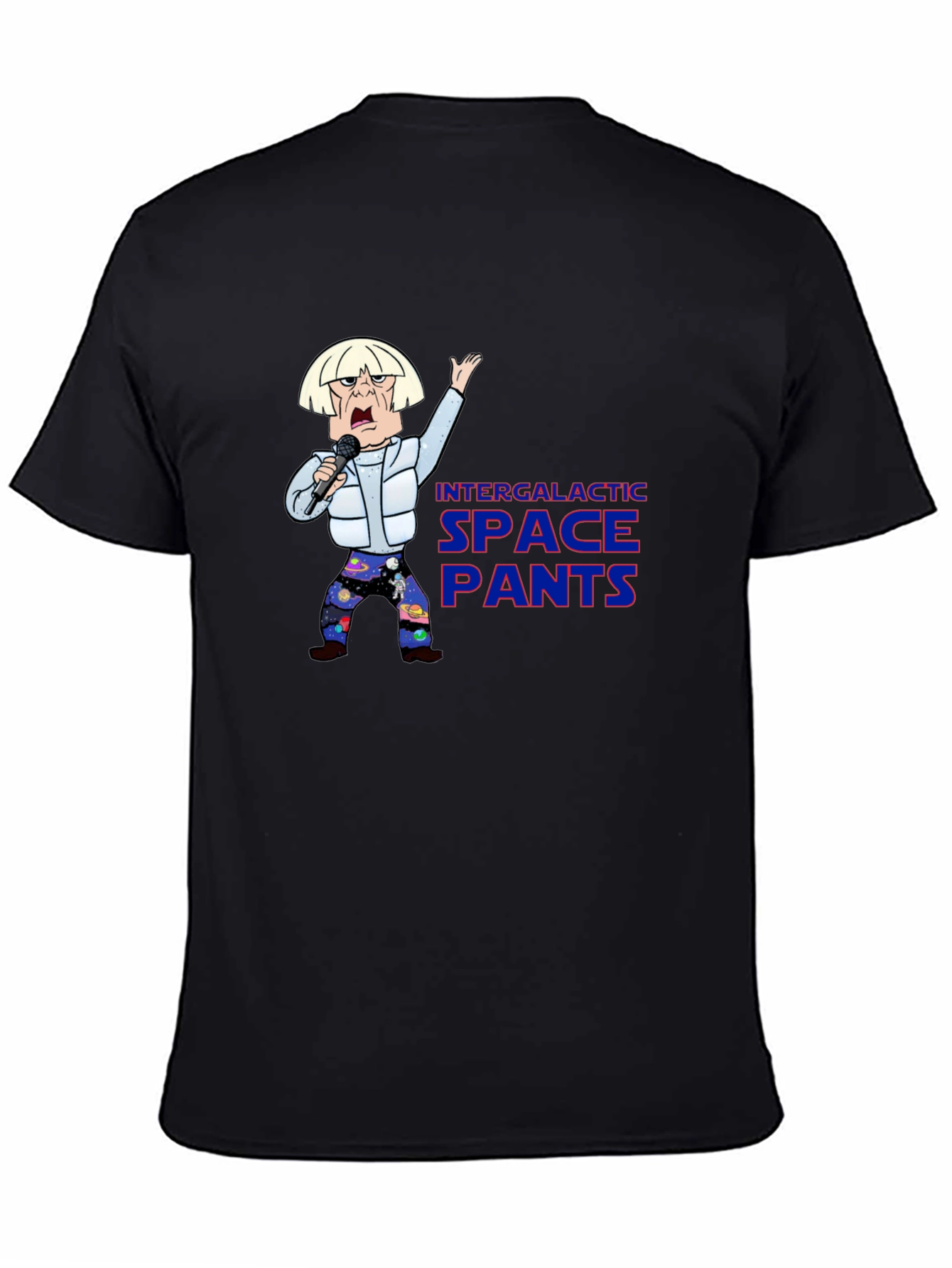 Intergalactic Space Pants T-Shirt