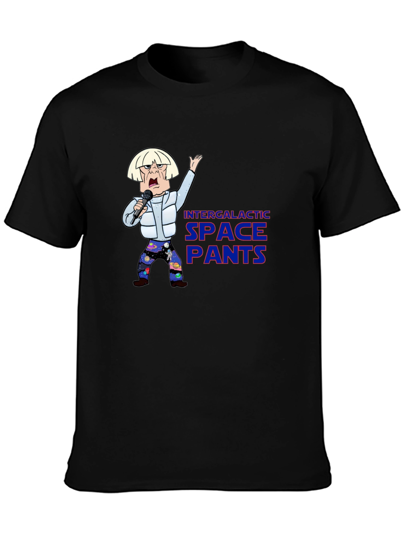 Intergalactic Space Pants T-Shirt