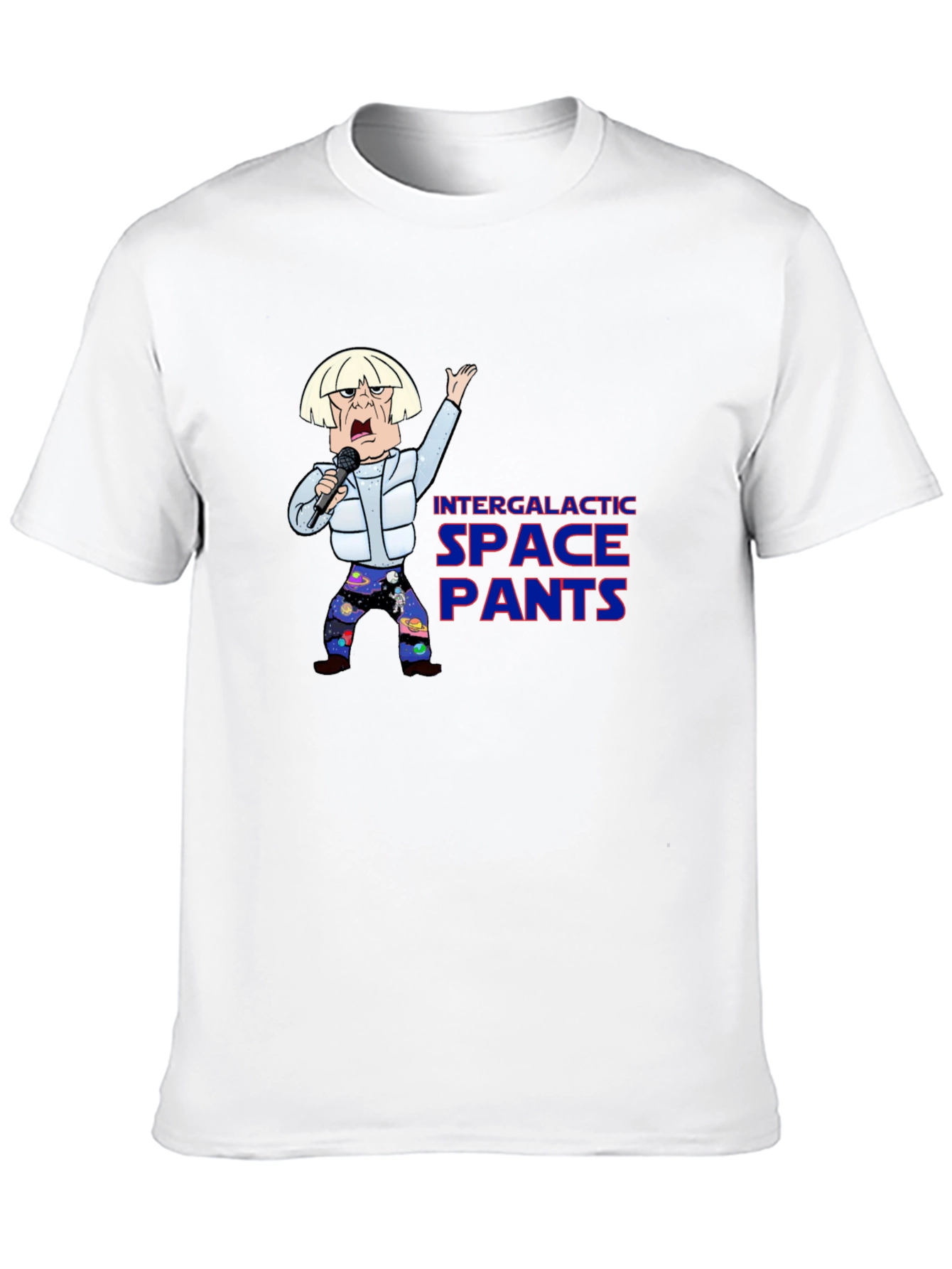Intergalactic Space Pants T-Shirt