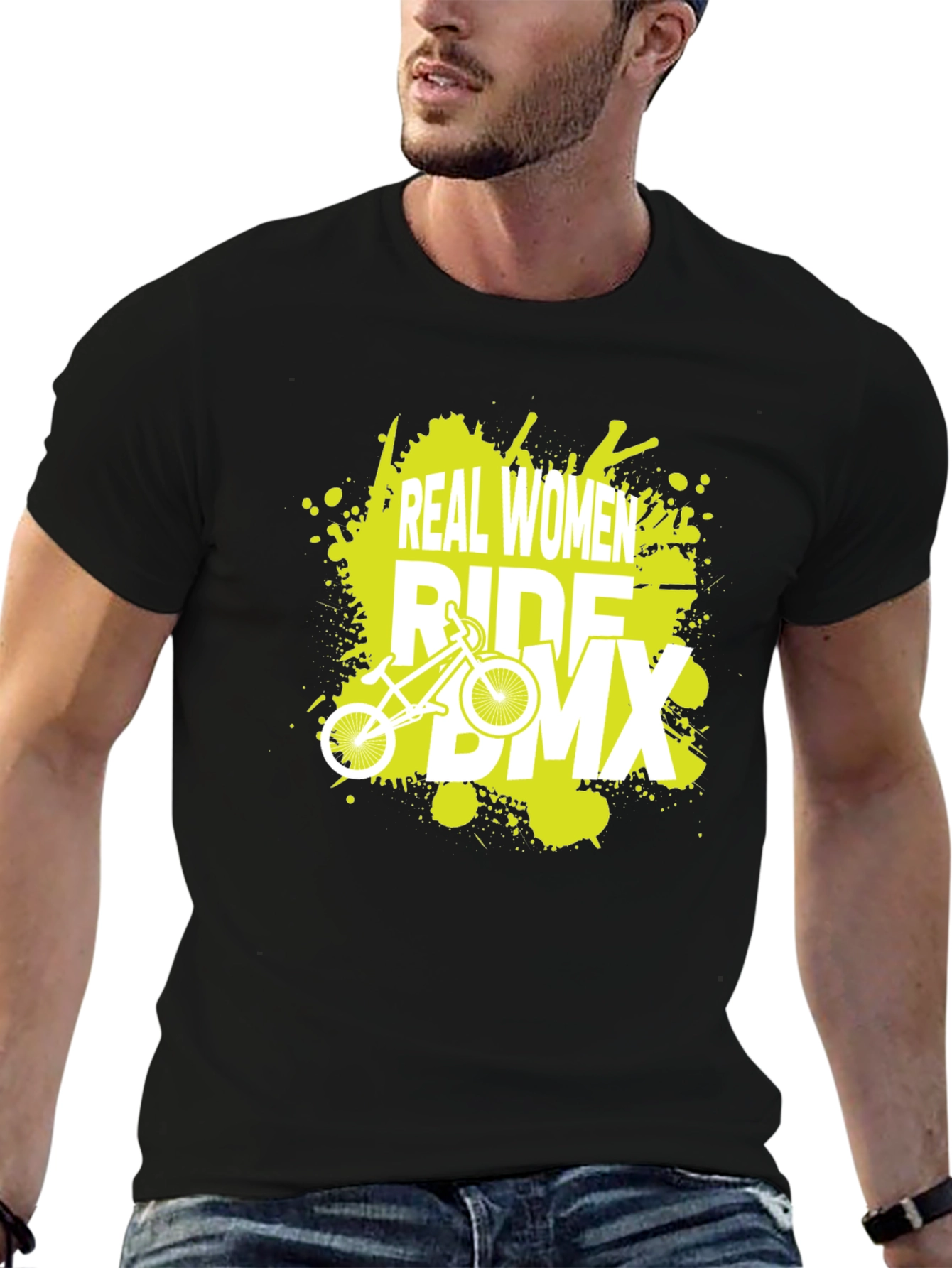 Real Women Ride BMX T-Shirt
