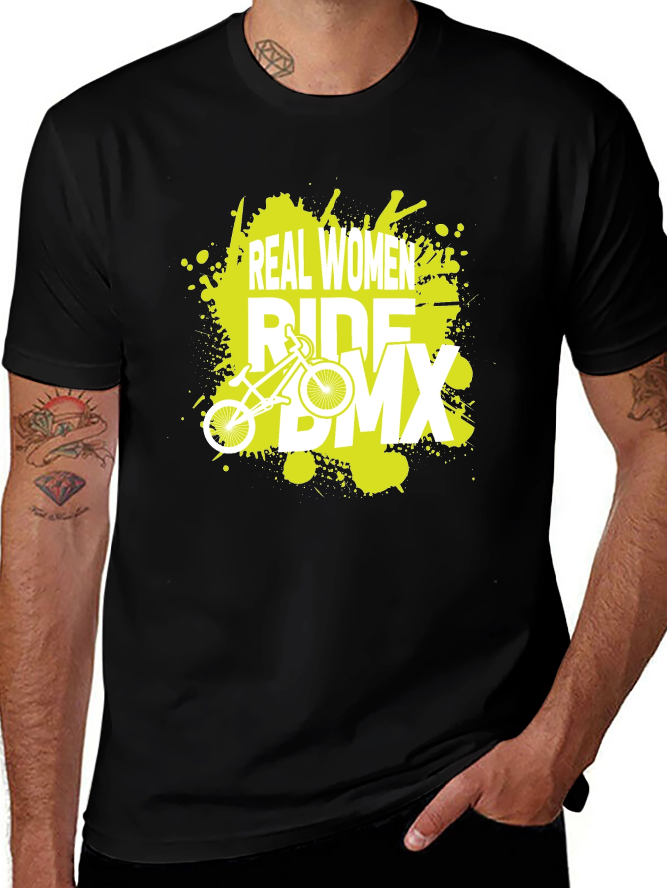 Real Women Ride BMX T-Shirt