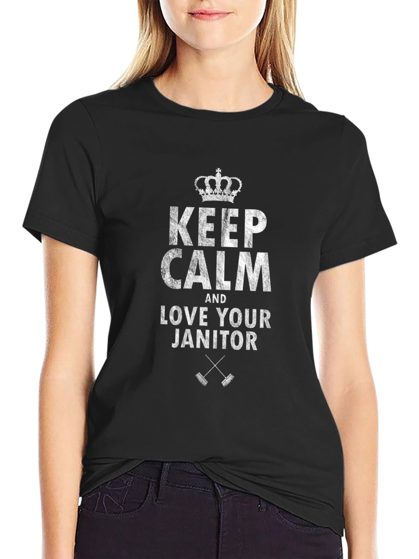 Keep Calm & Love Your Janitor T-Shirt