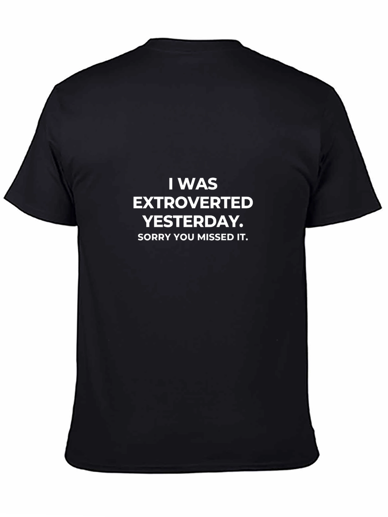 Extroverted Yesterday Graphic T-Shirt